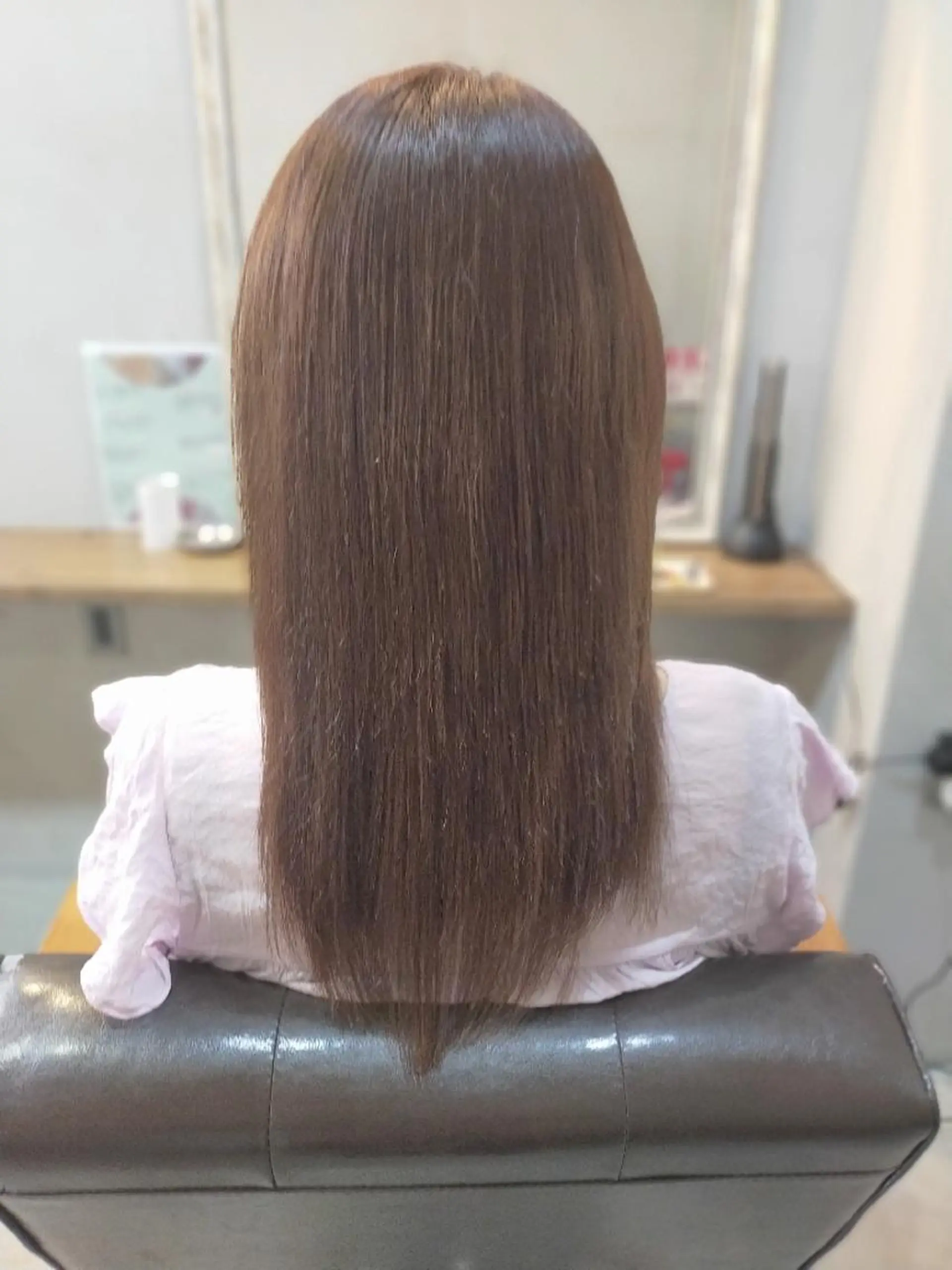 ロング 縮毛矯正 トリートメント Culumi所属・Culumi クルミ 松井照雄/梅田茶屋町のヘアスタイル