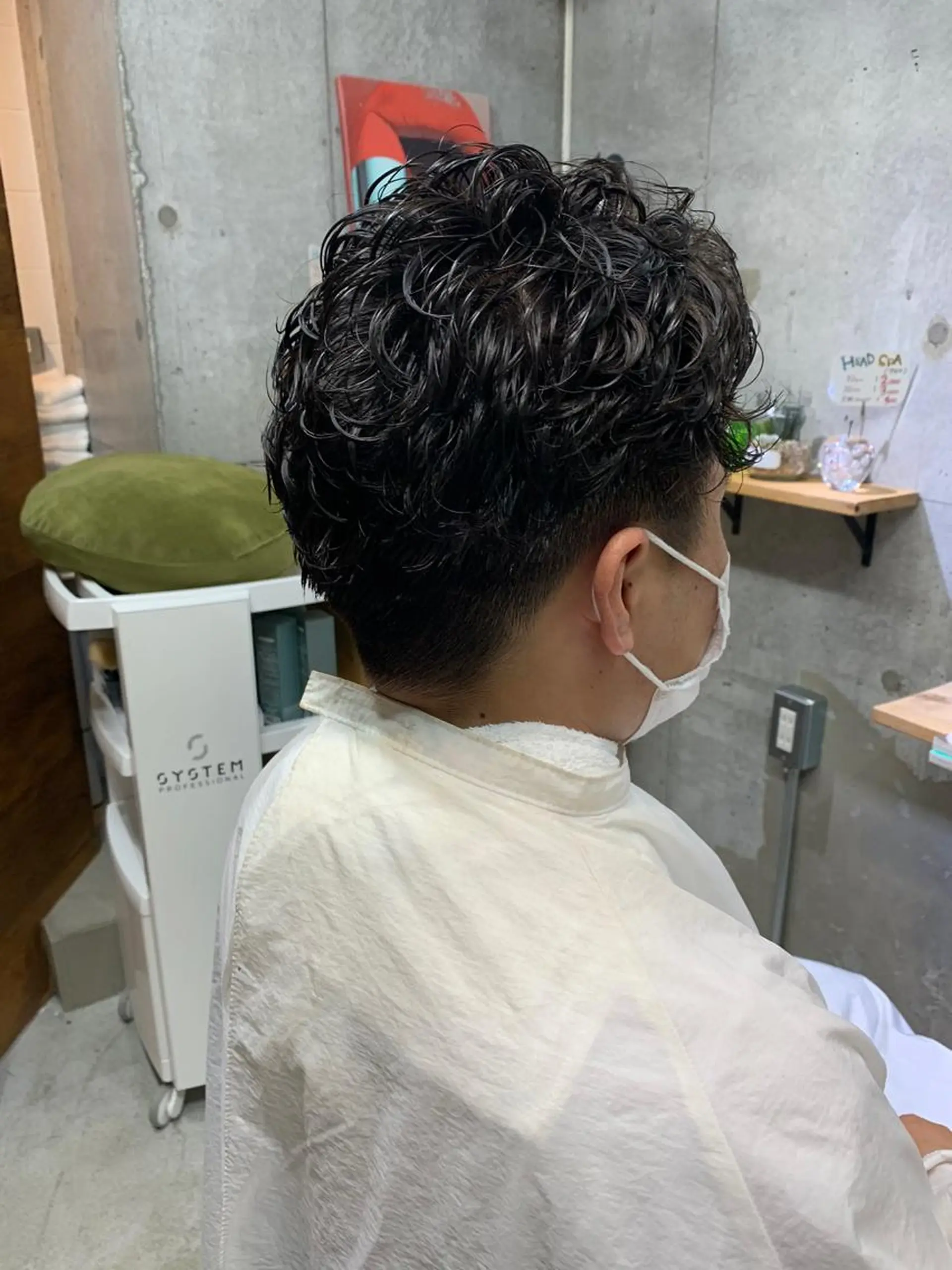 パーマ メンズ メンズパーマ B.sun所属・鈴木 りなのヘアスタイル