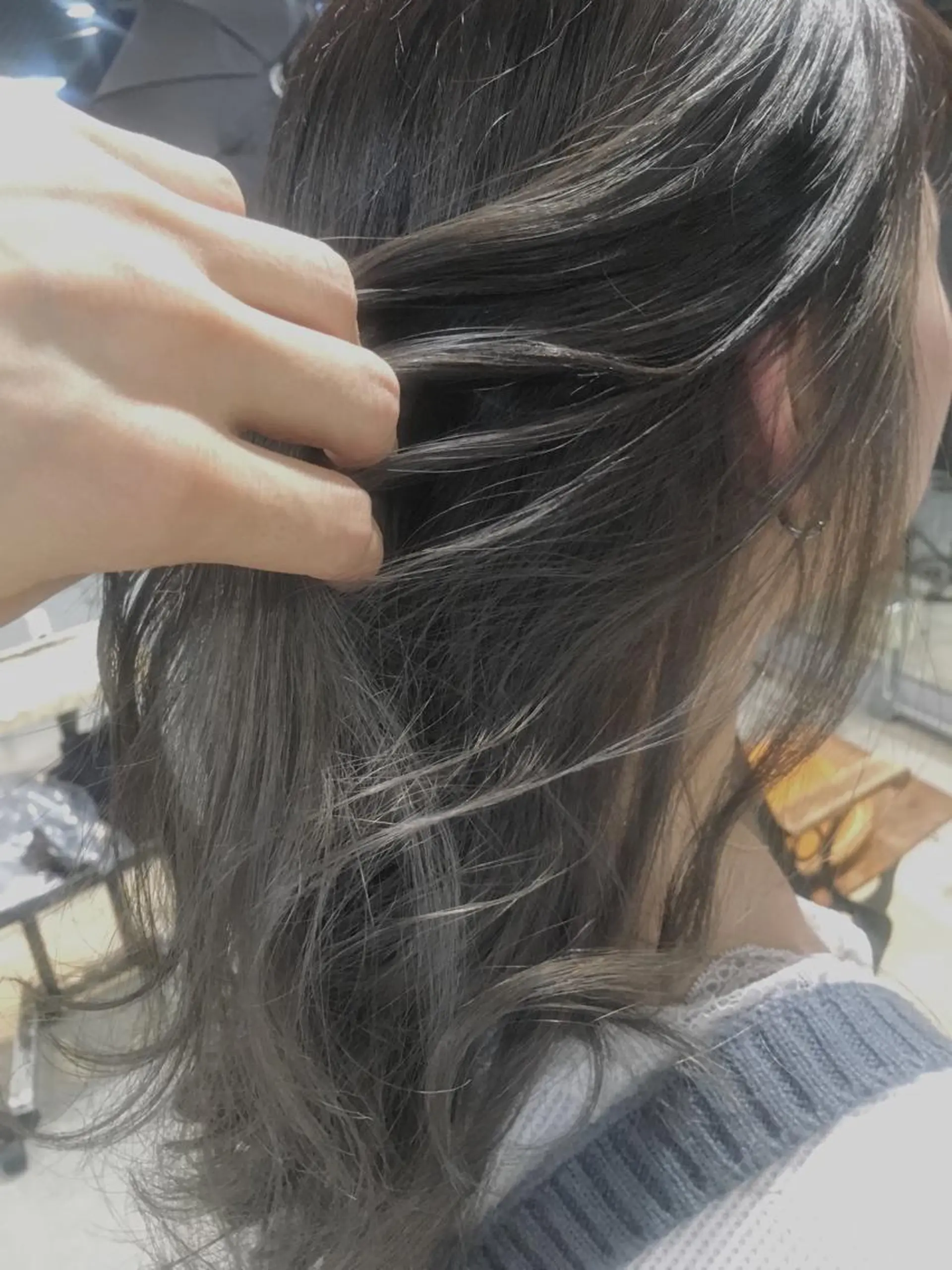 ロング カラー 代表 中島貴志のヘアスタイル