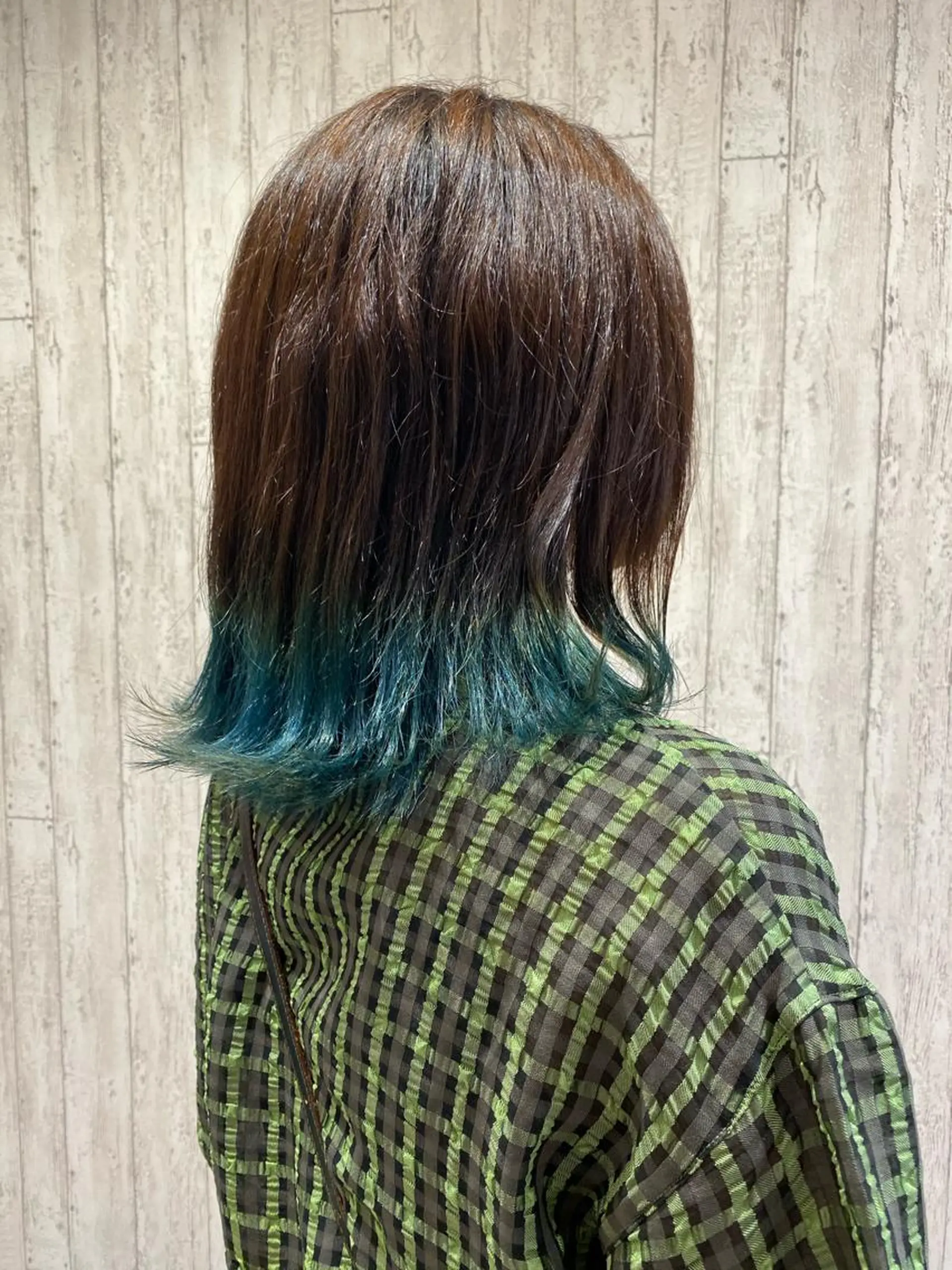 セミロング カラー 綱島店🦋店長🦋 ほんさわ みずきのヘアスタイル