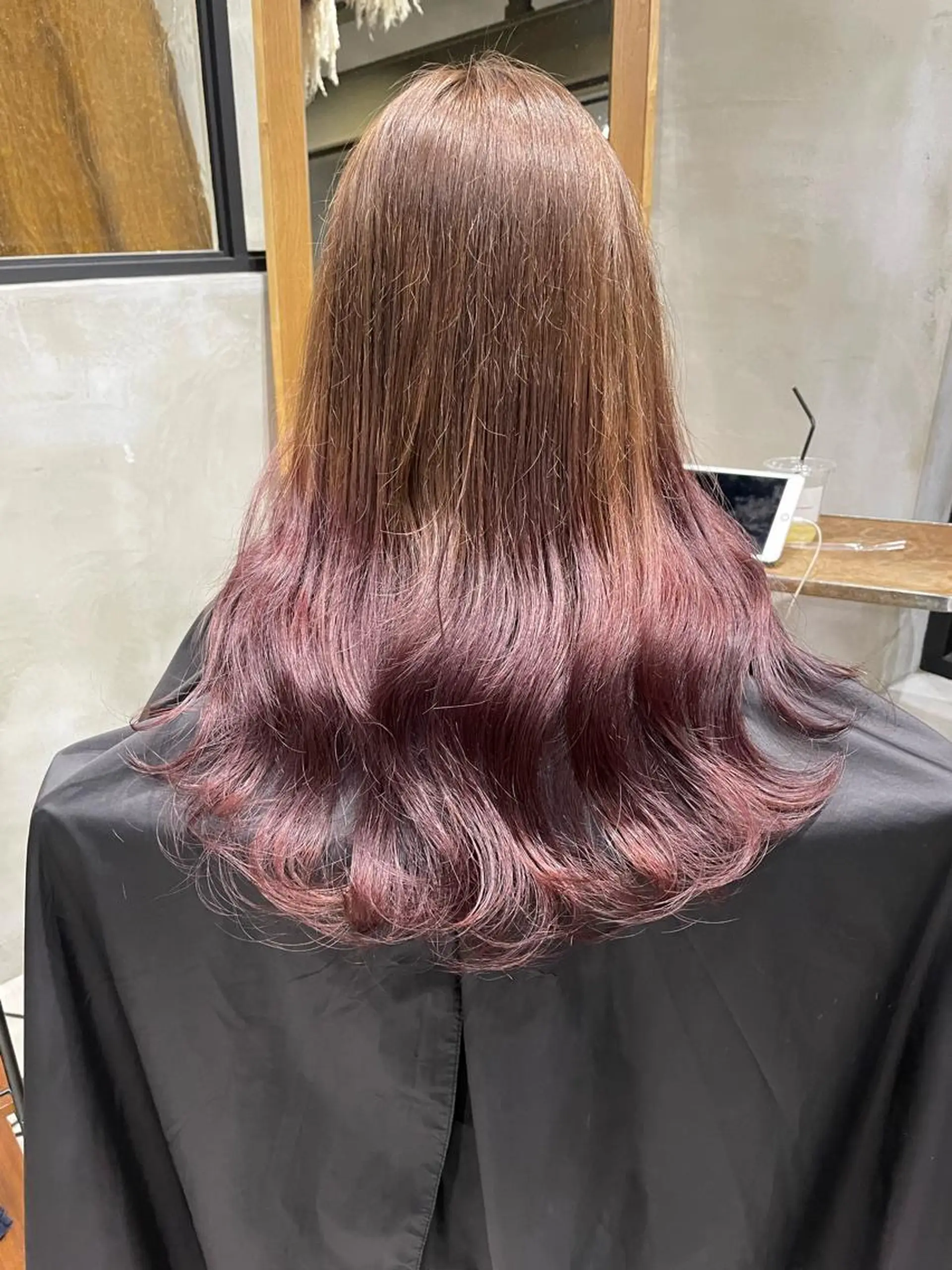 ロング カラー spooopy所属・🕊大垣 めぐみ🕊のヘアスタイル