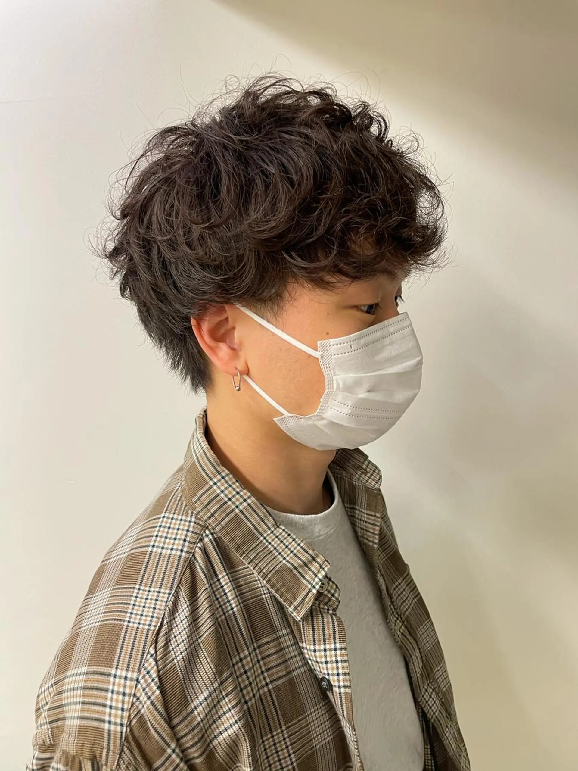 ショート メンズ カット ヘアカラー 艶髪カラー& トリートメント　松村のヘアスタイル