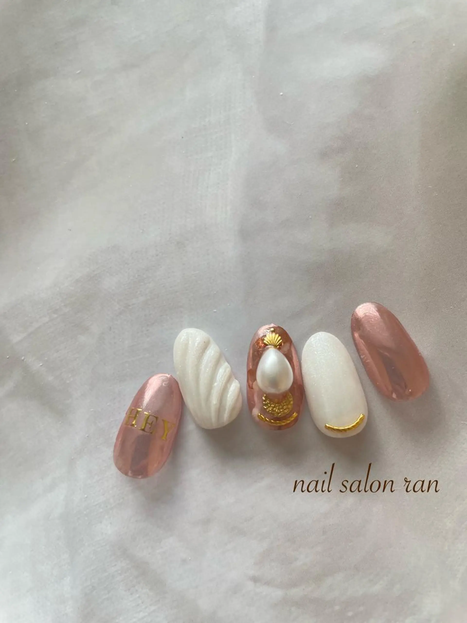 ネイル ネイルチップ nailsalon ranのネイルデザイン