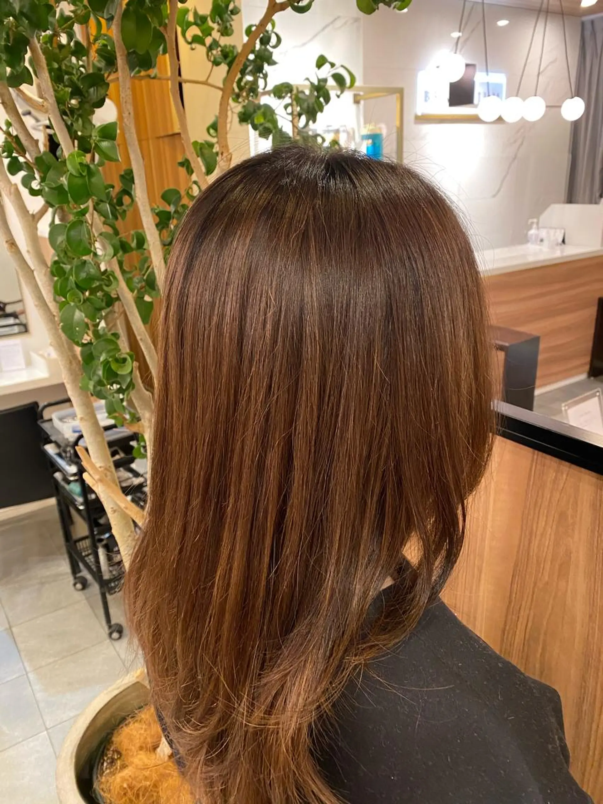 セミロング カラー 門崎未依/レイヤー/ メンズカット🪿のヘアスタイル