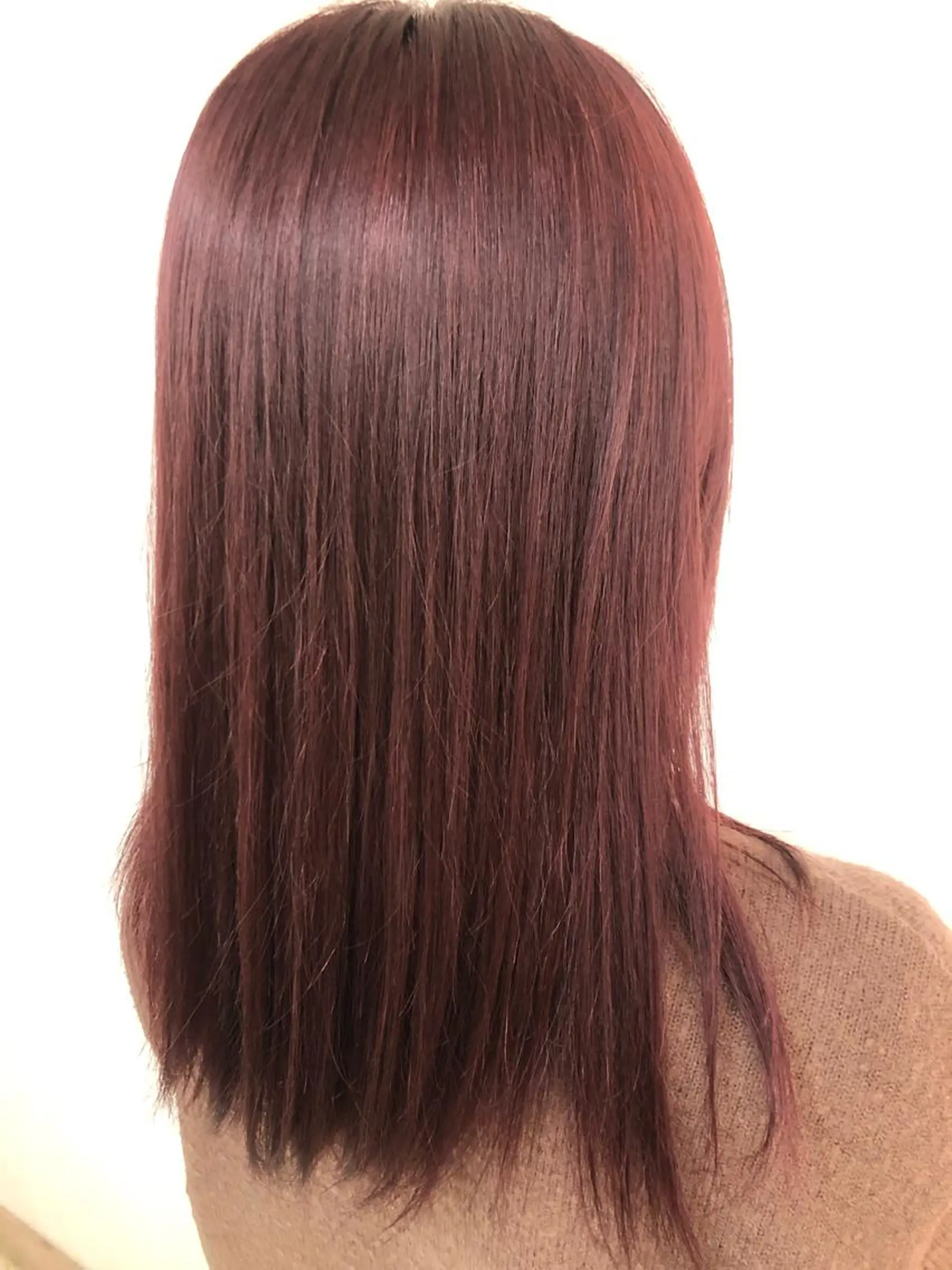 ロング カラー ブリーチ 茂原 麻生のヘアスタイル