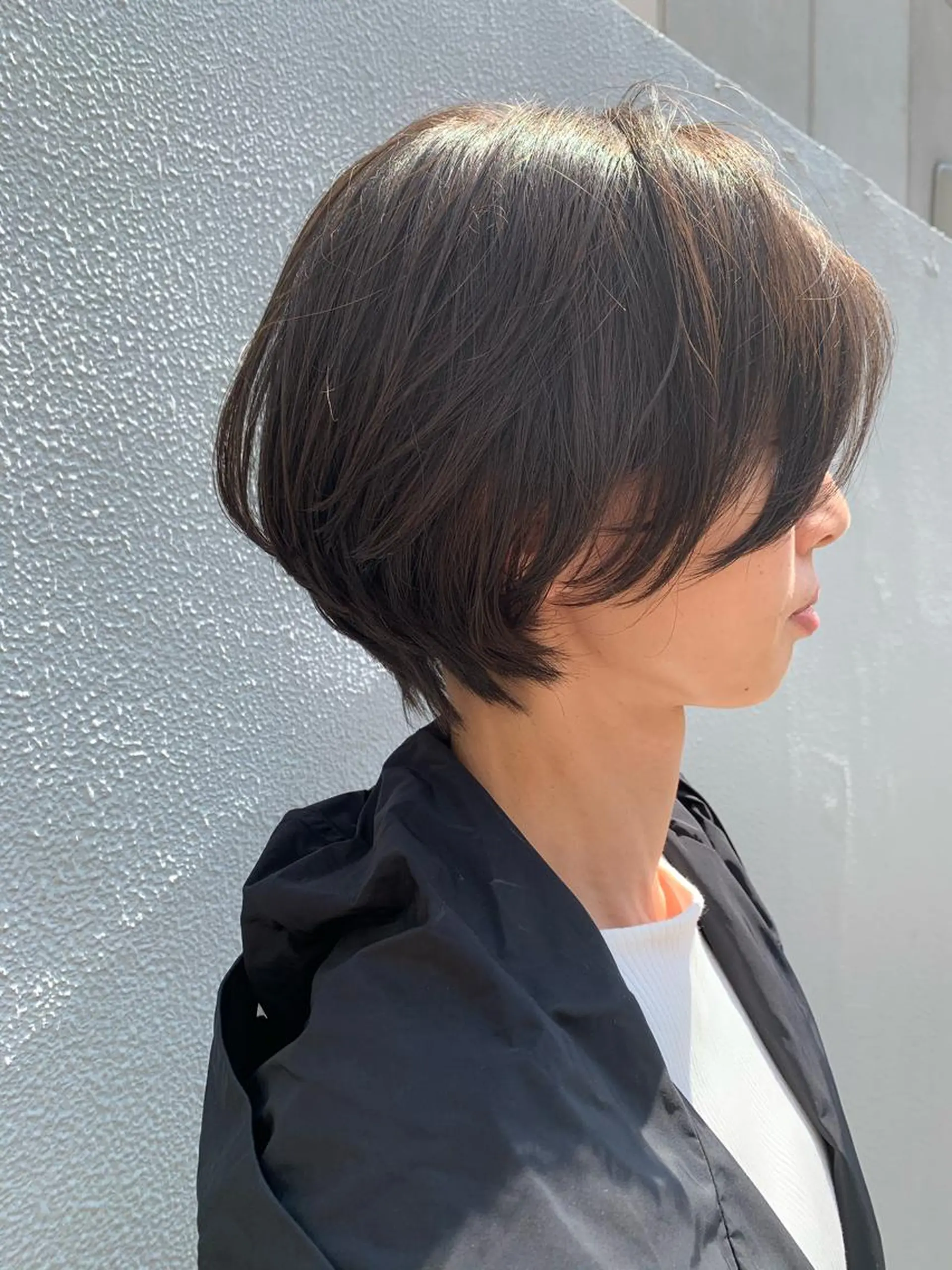 ショート カット パーマ トリートメント 落合 妙佳のヘアスタイル