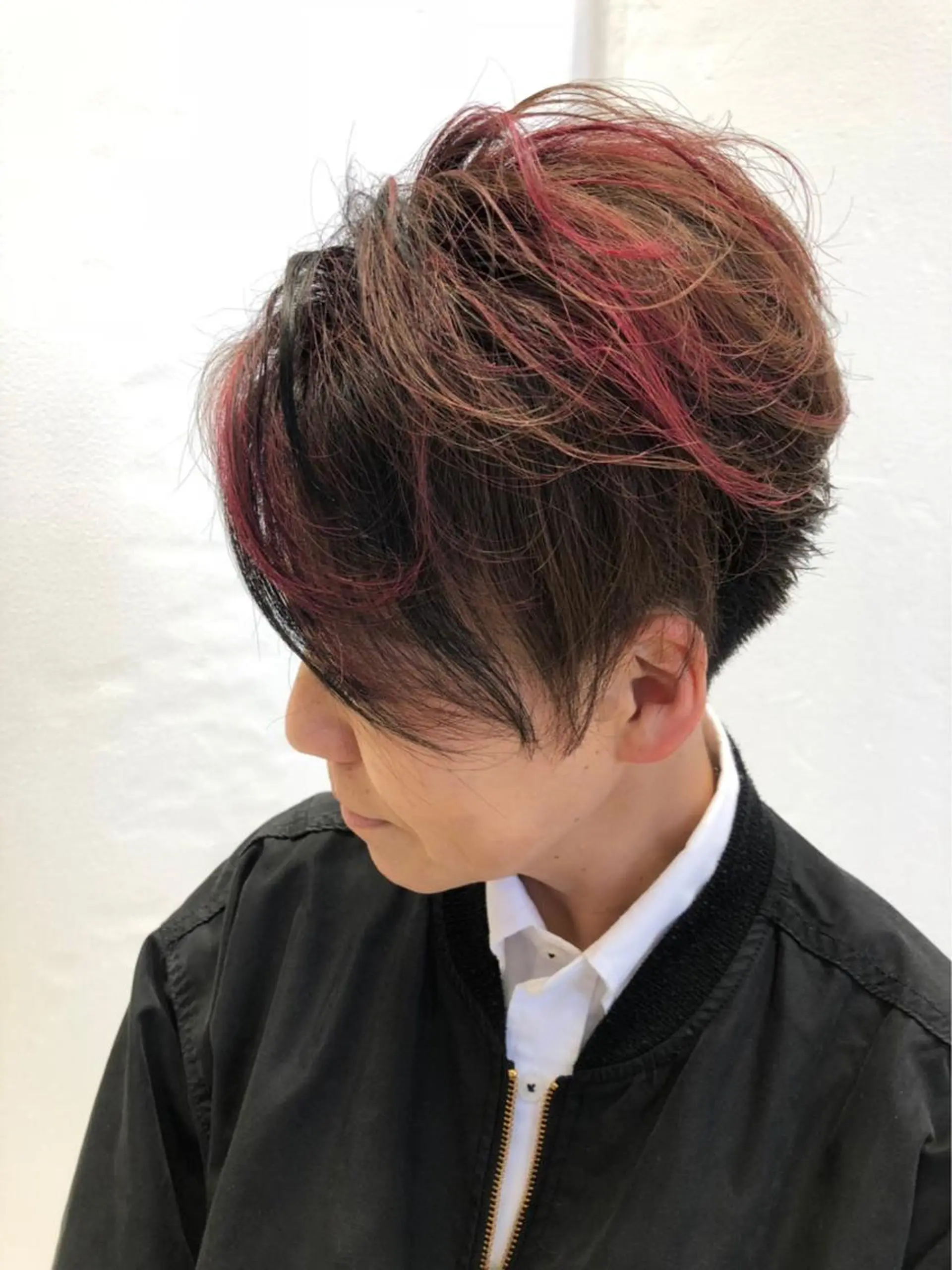 ショート カラー ヘアカラー 髪質改善カラーリスト /根本雄貴のヘアスタイル