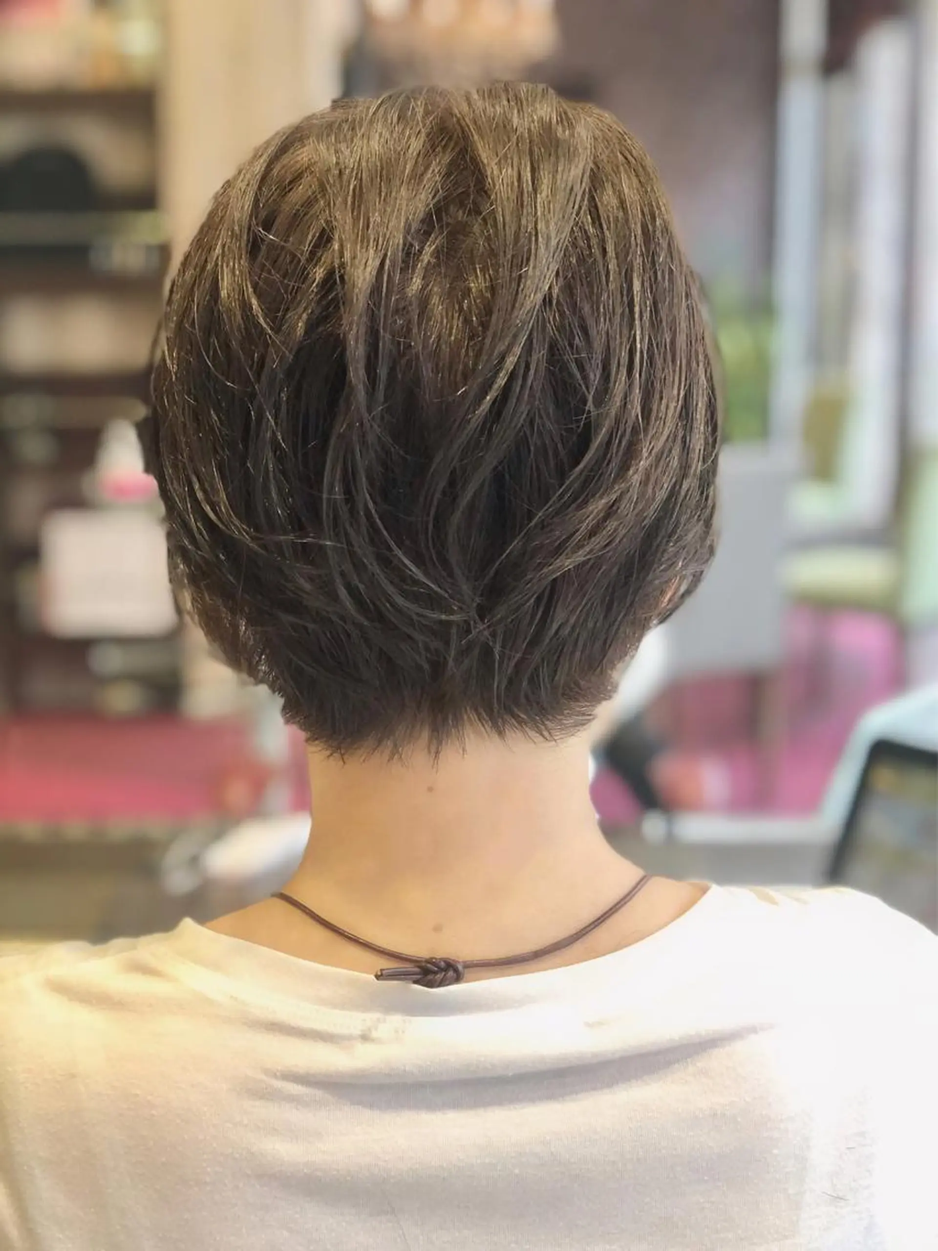 ショート カラー ショートヘア 小顔カット カット ヘアカラー トリートメント ✂️ｼｮｰﾄの匠✂️ 國井慎平のヘアスタイル