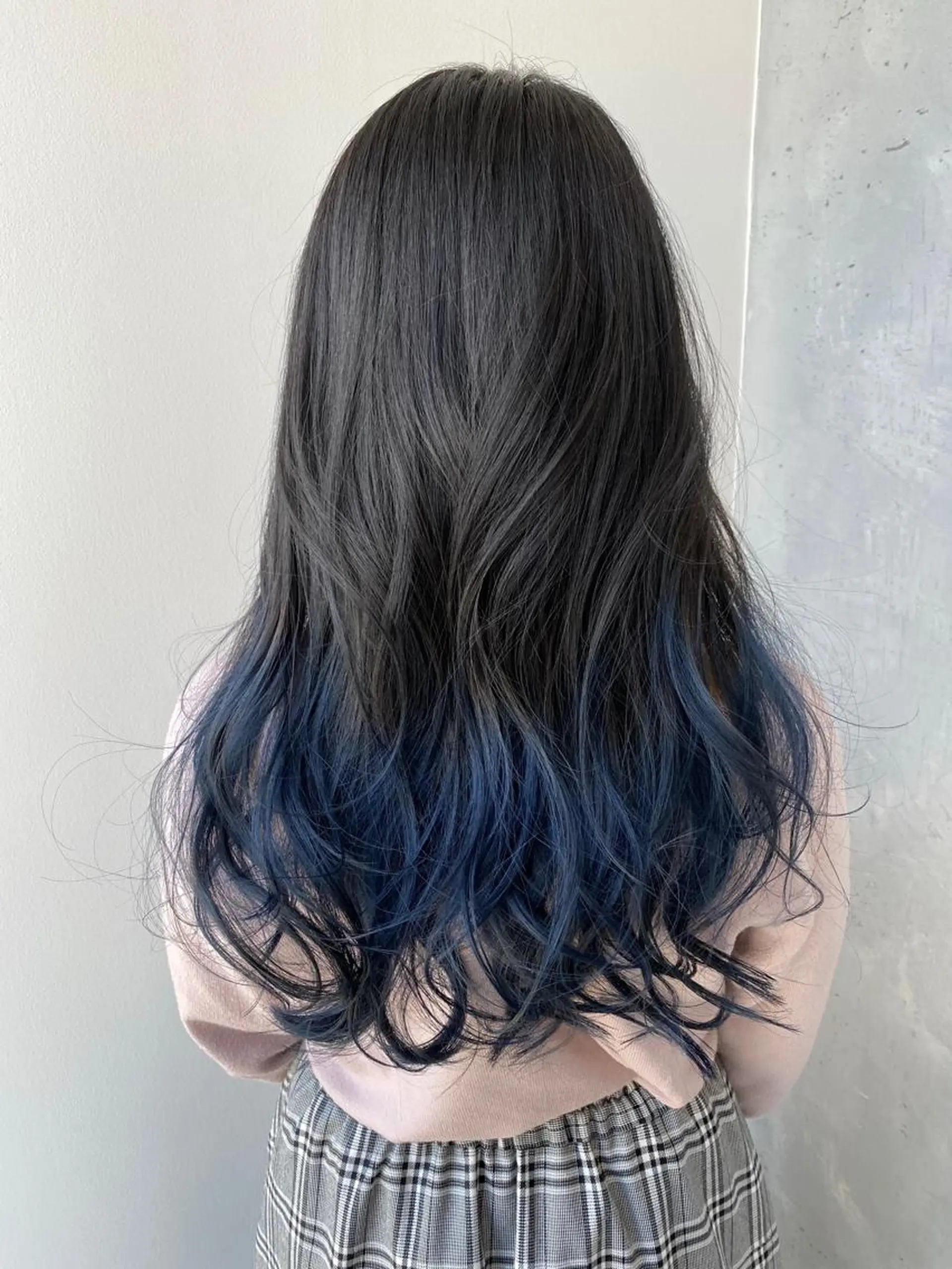 ロング カラー ヘアアレンジ ブリーチ 【艶髪×韓国風】 毛流れ職人 RYOのヘアスタイル