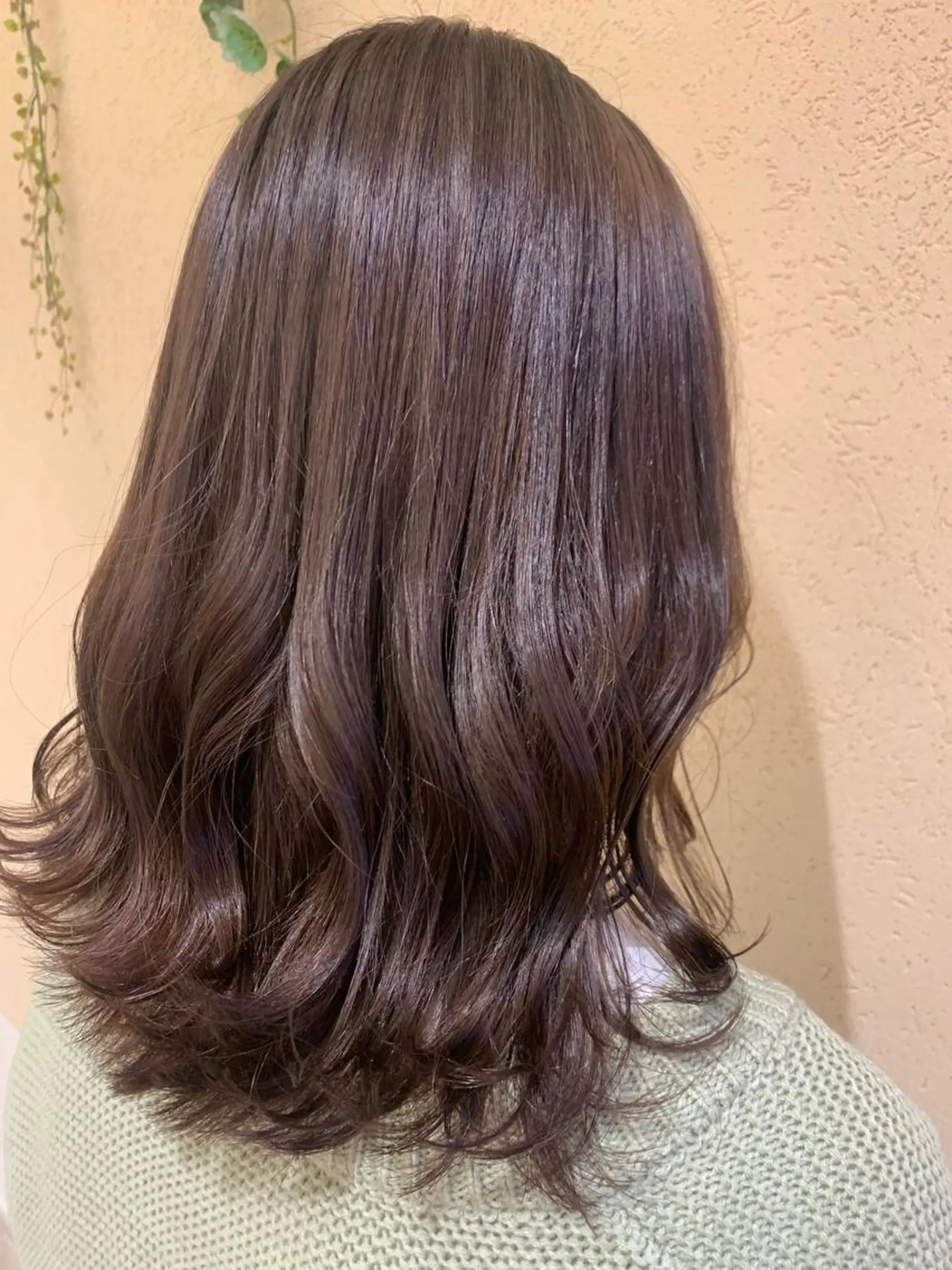 セミロング カラー シャドールーツ美容師 篠原康太のヘアスタイル