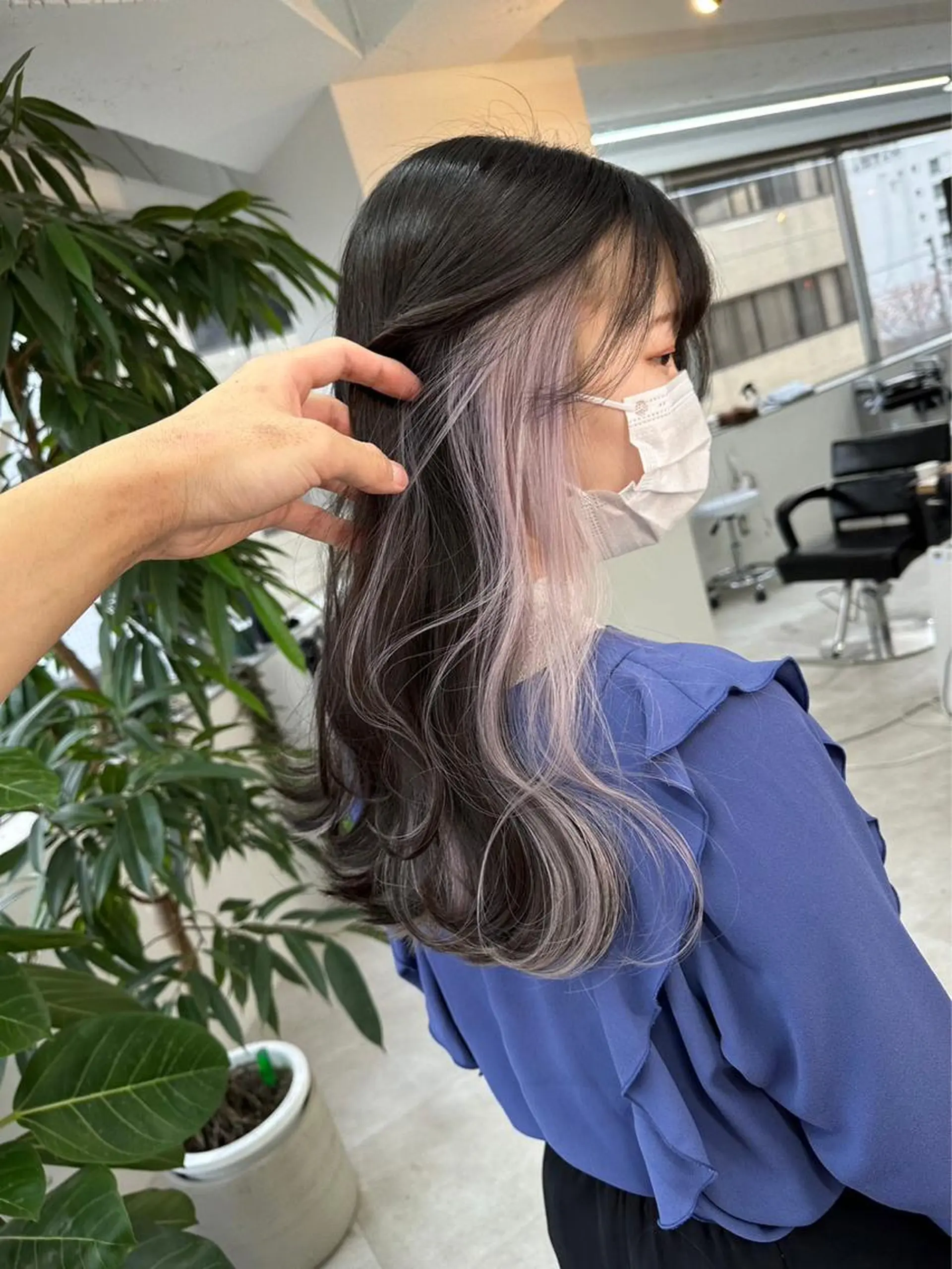 セミロング カラー ヘアカラー verde所属・ノザキ　カイシ /武蔵小山のヘアスタイル