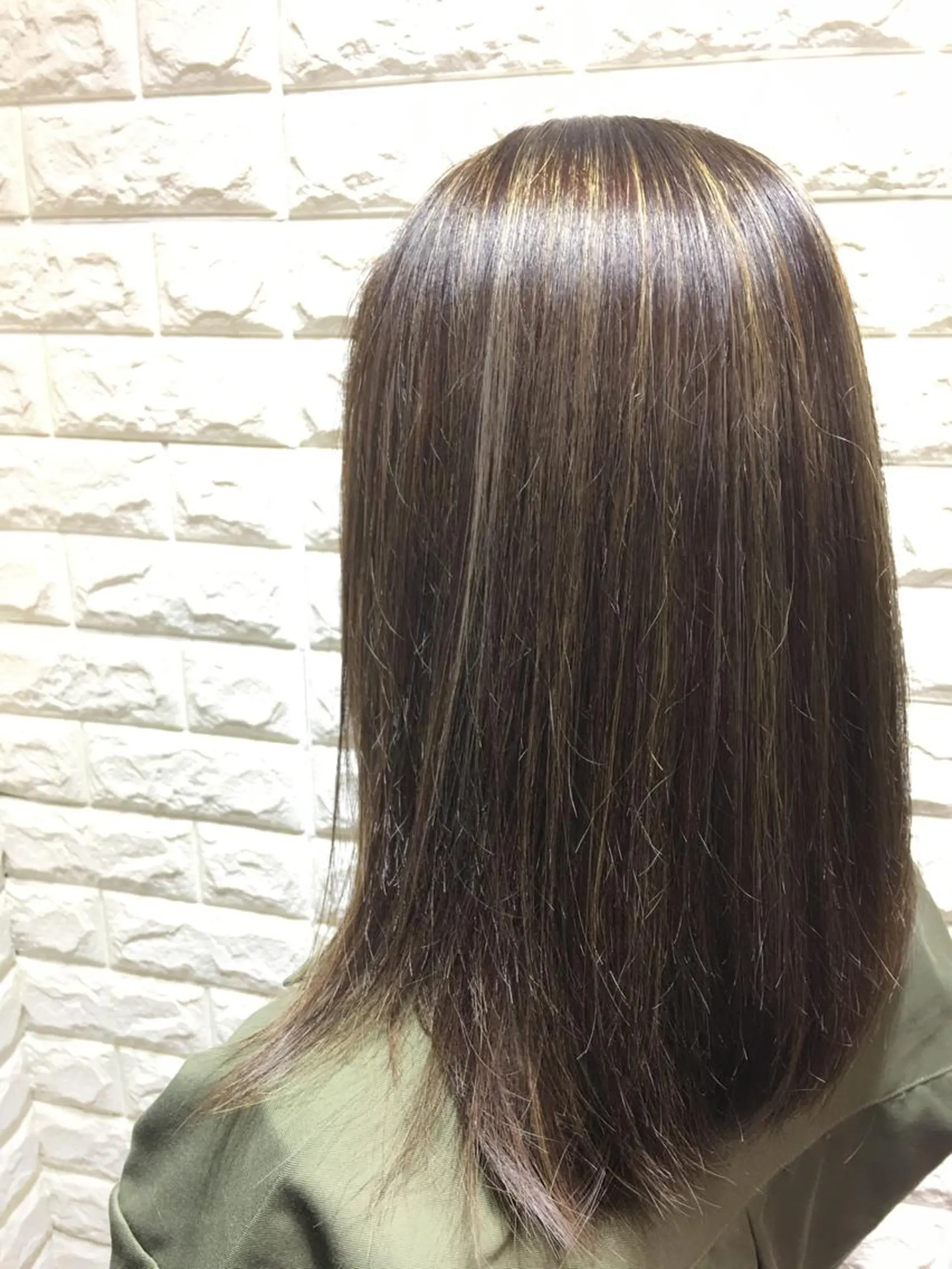 ミディアム カラー ハイライトカラー ハイライト カット ヘアカラー ✨U-topia渡邉 大樹【公認資格有】✨のヘアスタイル
