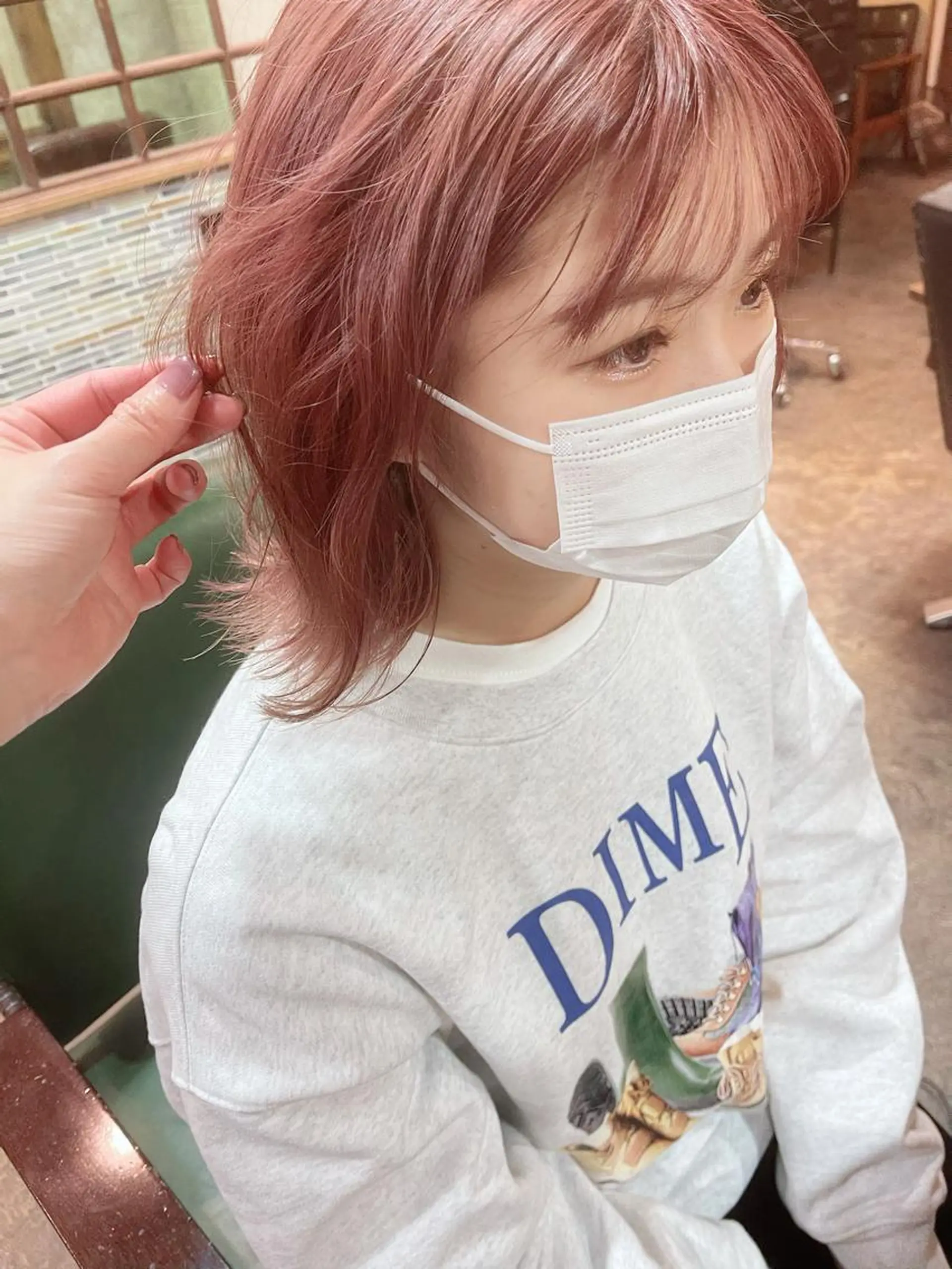 ショート カット ヘアカラー トリートメント 韓国 / 中国ヘア 🦋Noniのヘアスタイル