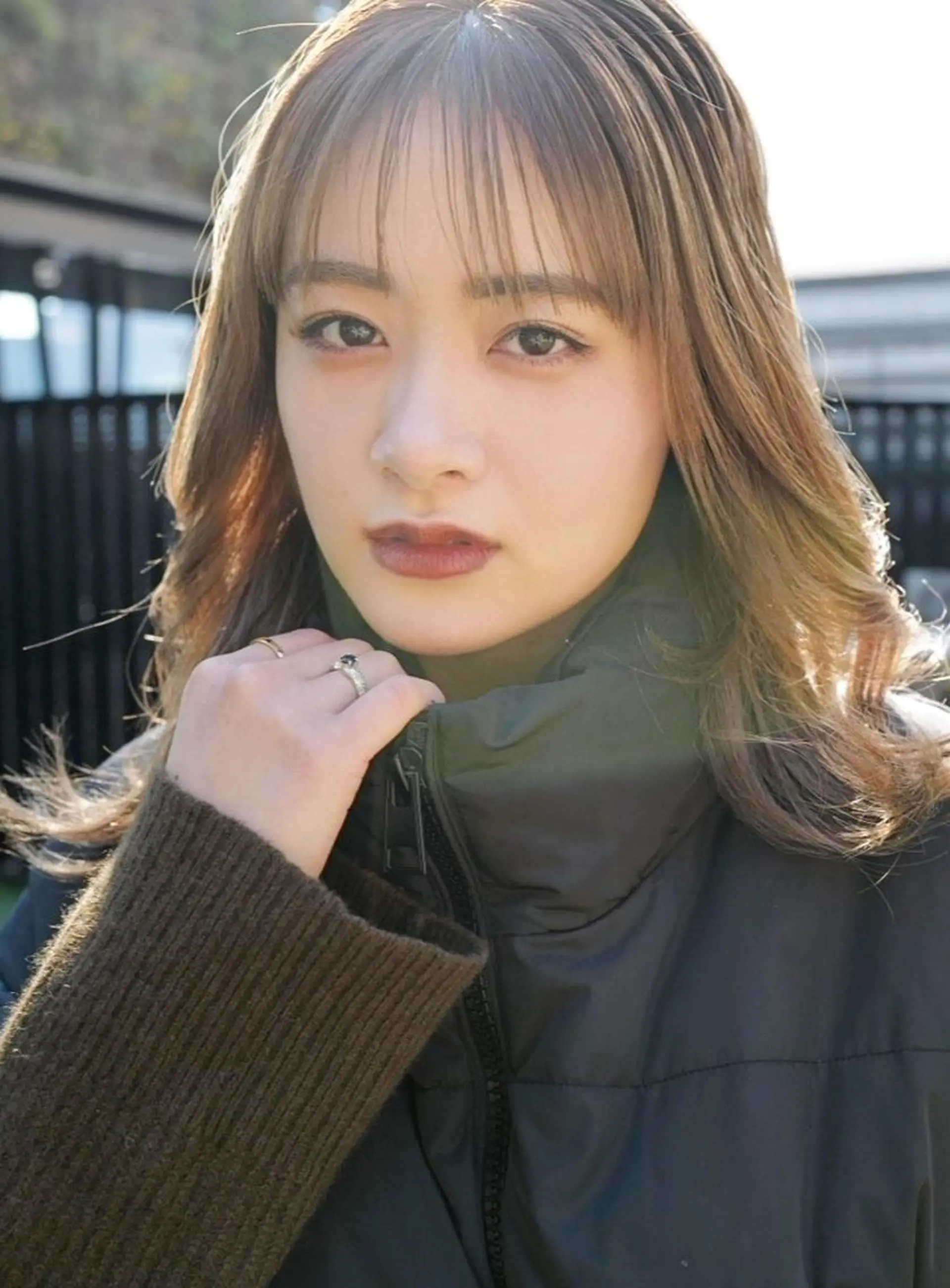 ミディアム カラー パーマ ヘアアレンジ cecil hair 難波店所属・髪質改善透明感カラー /SHOGO☀️のヘアスタイル
