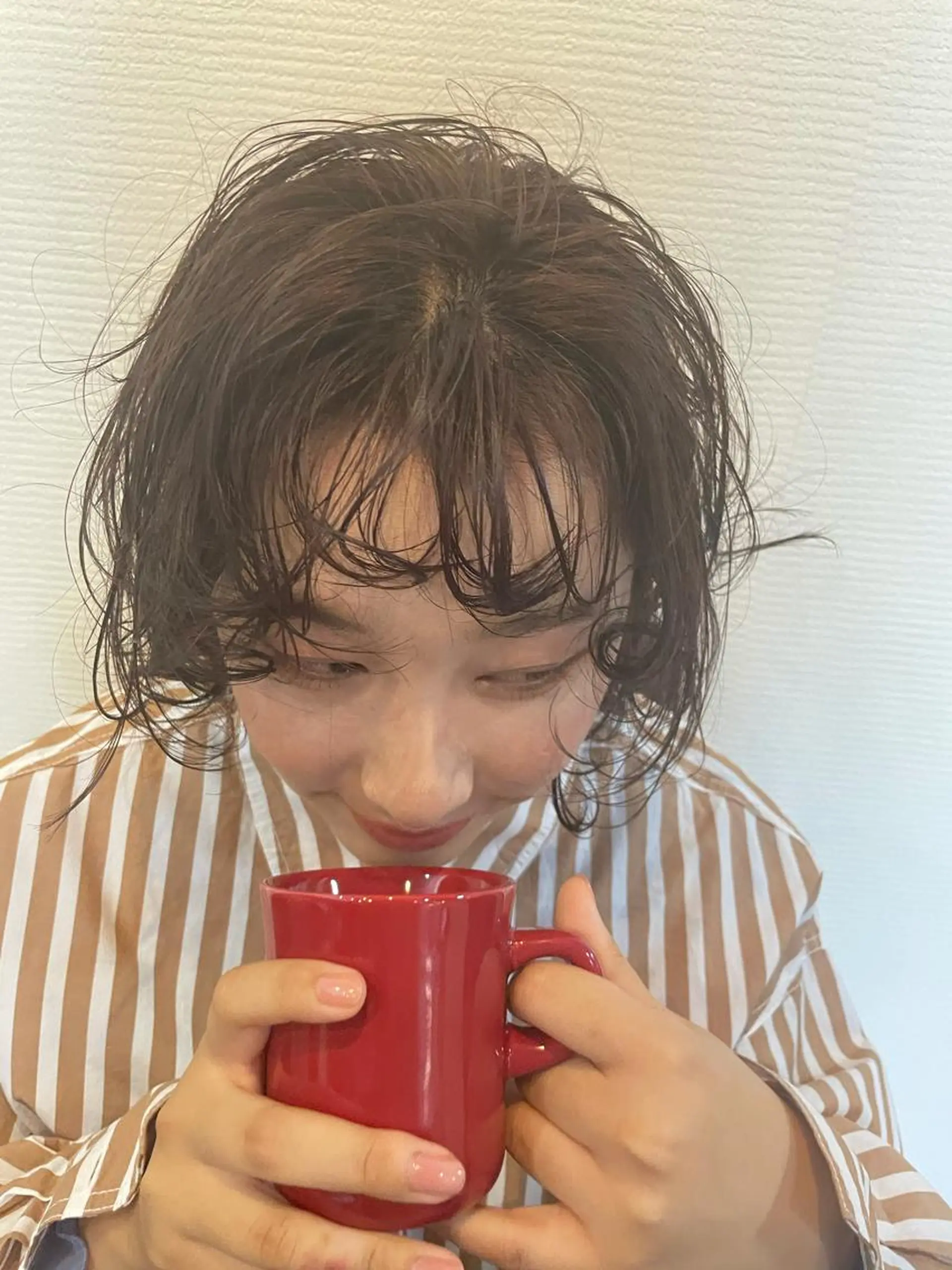 ショート ヘアカラー トリートメント 高橋 みく/ minim 暖色のヘアスタイル