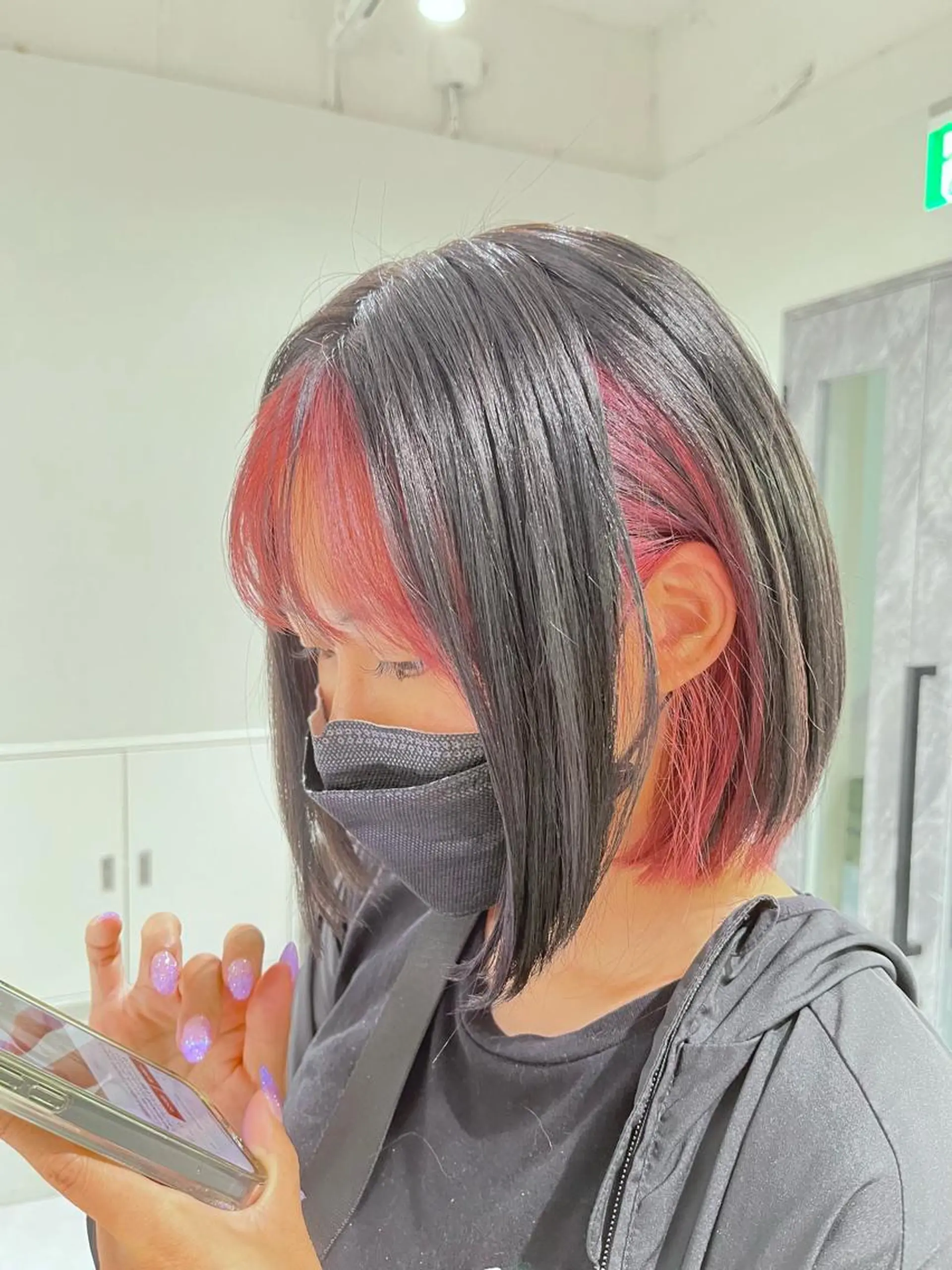 ショート 艶髪カラー/髪質改善 兼折楓馬のヘアスタイル