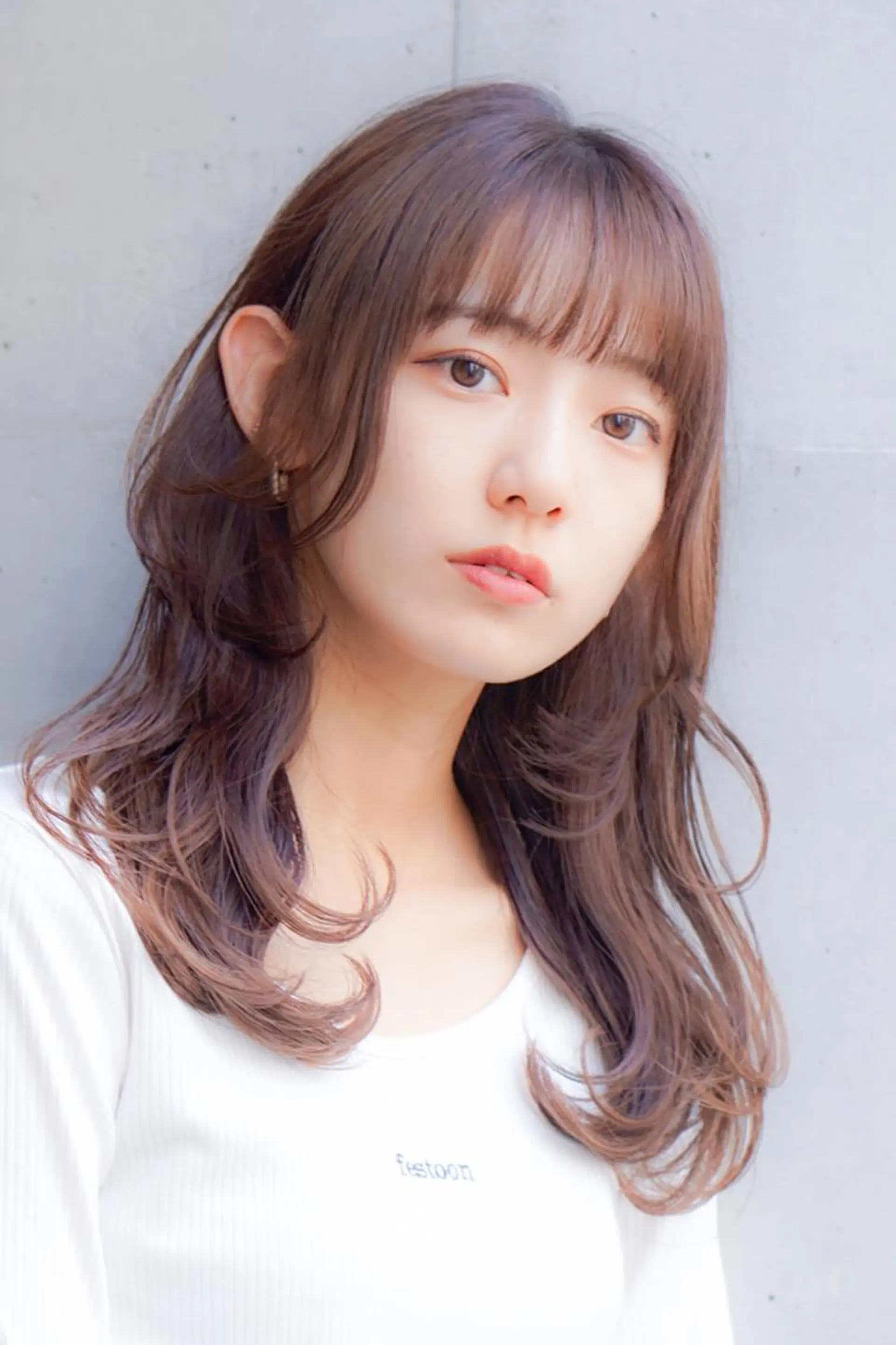 パーマ セミロング カット パーマ 堀込 昭吾☆特別価格☆のヘアスタイル