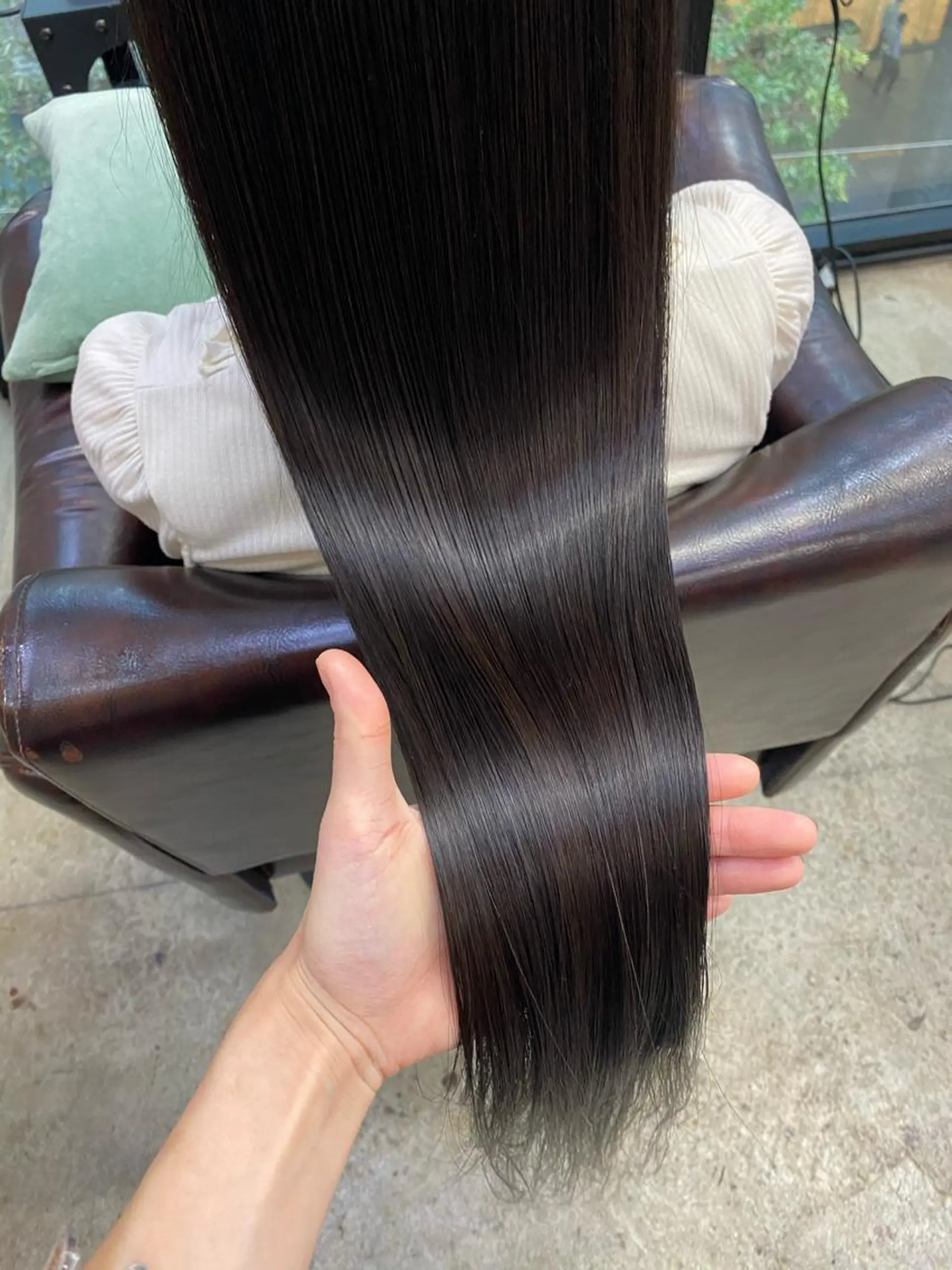 ロング カット トリートメント youres hair 髪質改善トリートメント&ヘッドスパ　恵比寿本店【ユアーズ　ヘア】所属・✨美髪エステ✨ 佐々木みなみのヘアスタイル