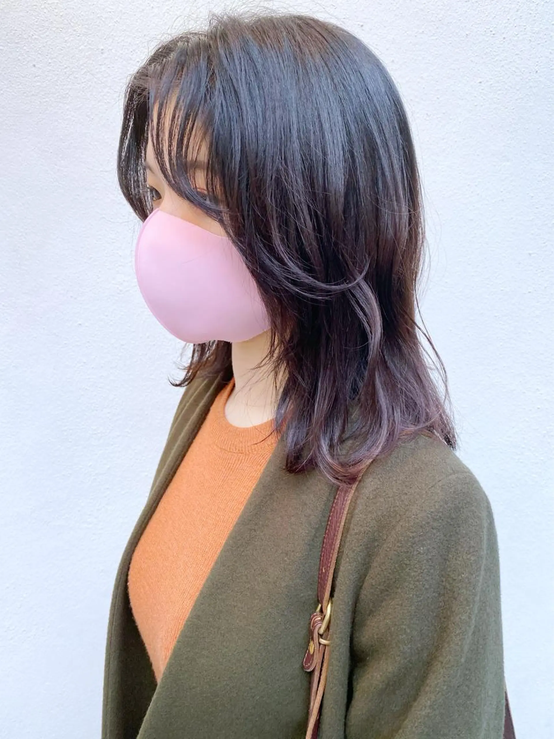 ミディアム 韓国風ヘア AMNESIA所属・やまなか りょうすけのヘアスタイル