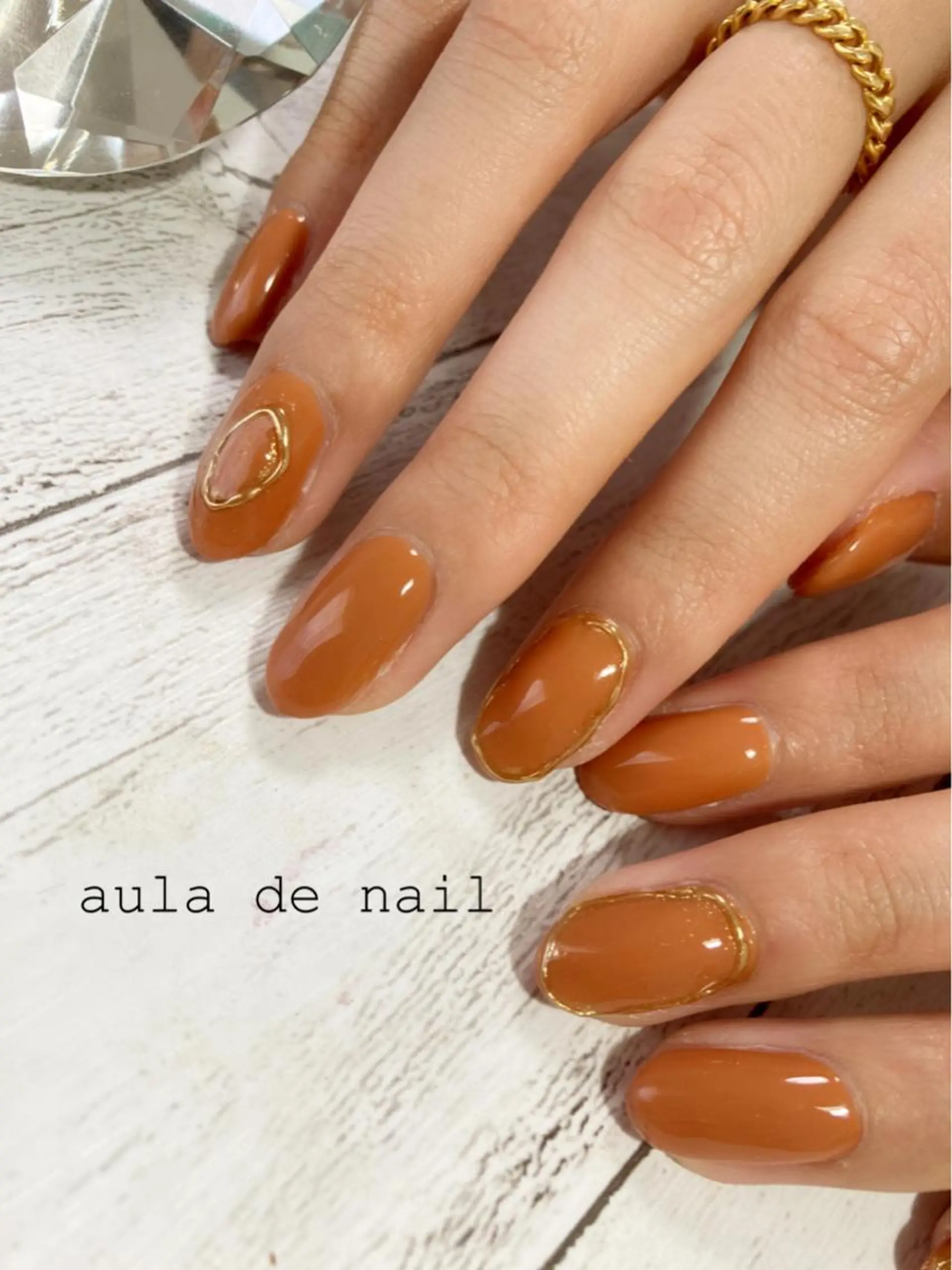 ネイル ミラーネイル ハンドネイル auladenail アウラデネイルのネイルデザイン