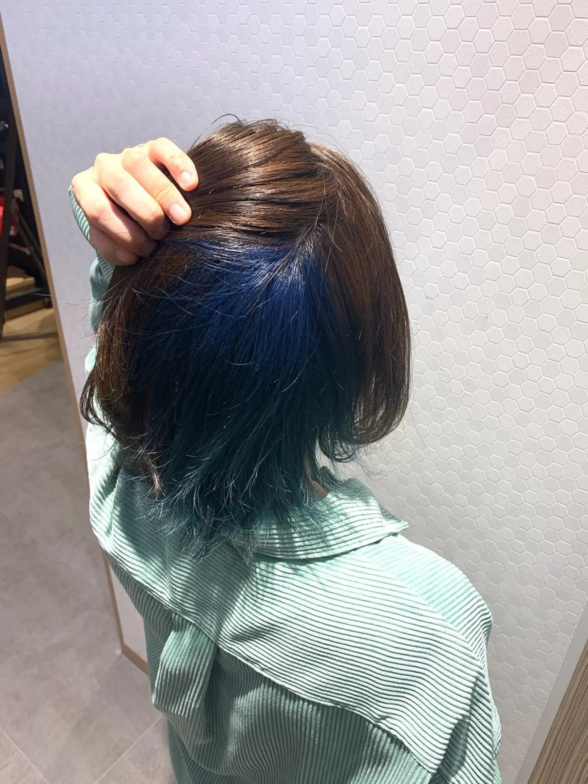 ミディアム カラー 大橋 一智のヘアスタイル