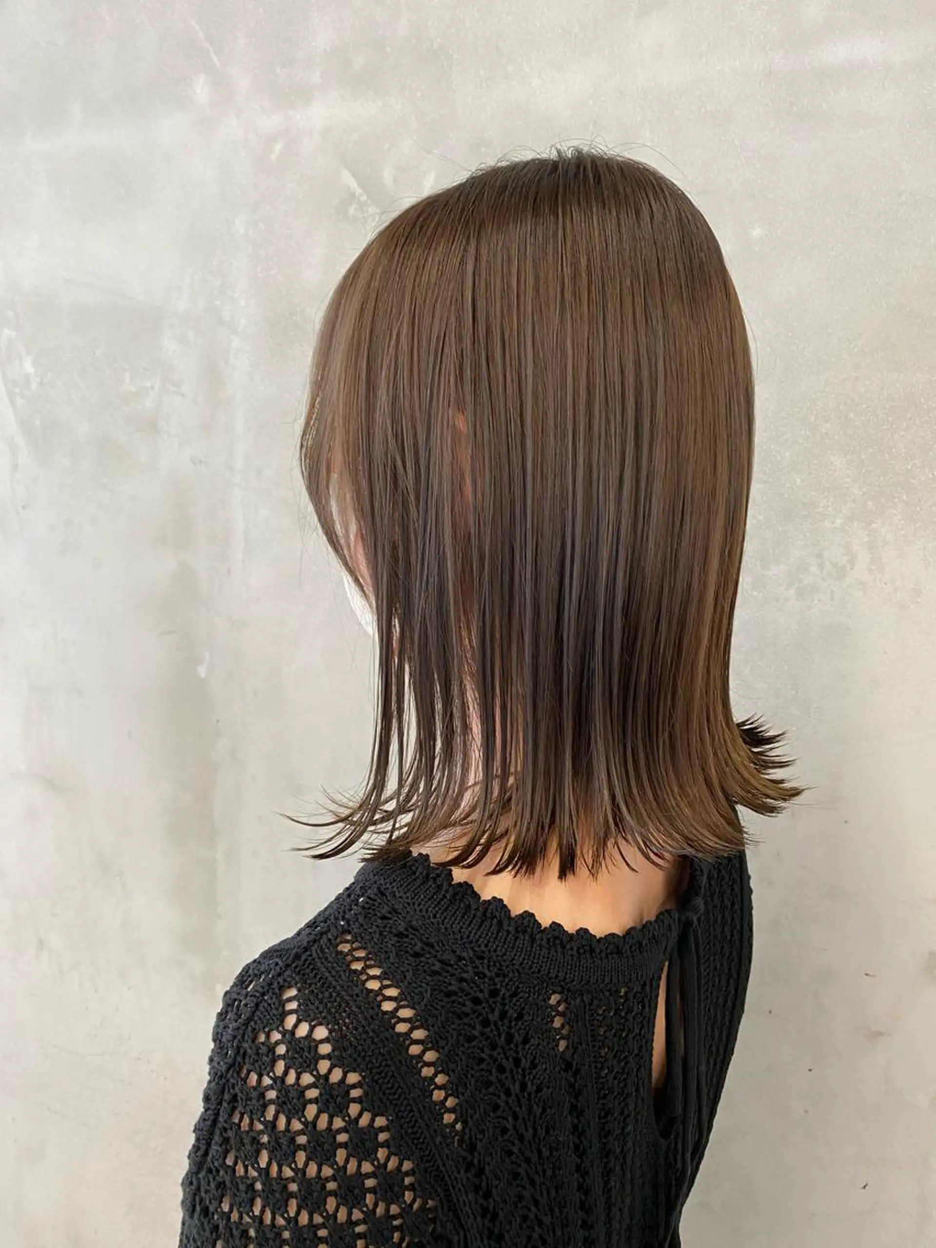 ミディアム カラー ベージュカラー ブリーチ ブリーチなしカラー カット ヘアカラー ｱｵﾇﾏ ﾐﾕ 🦕のヘアスタイル