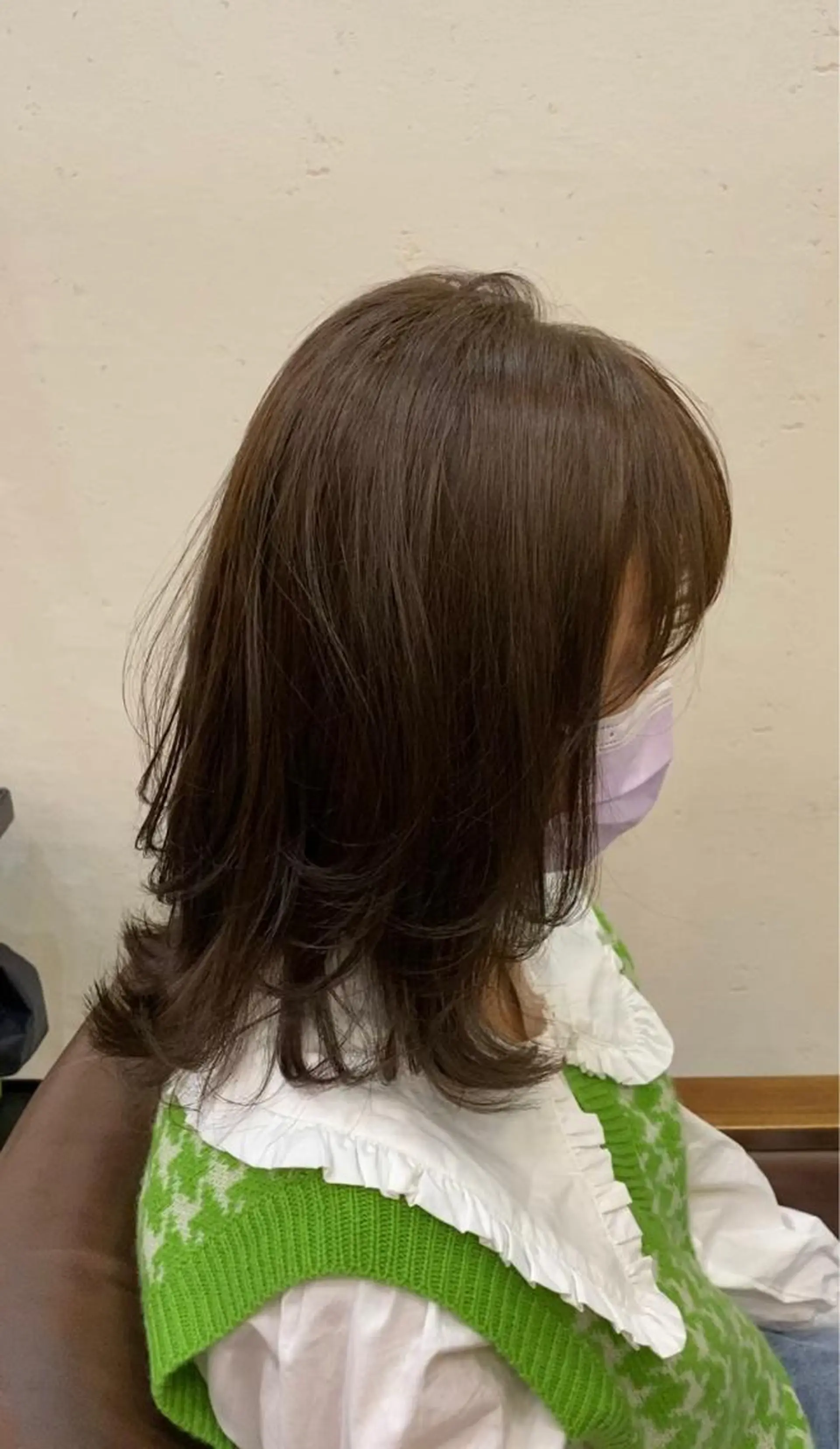 セミロング カラー ブリーチ ブリーチなしカラー ヘアカラー トリートメント 🟢NEGi🟣 🫧髪質改善のヘアスタイル