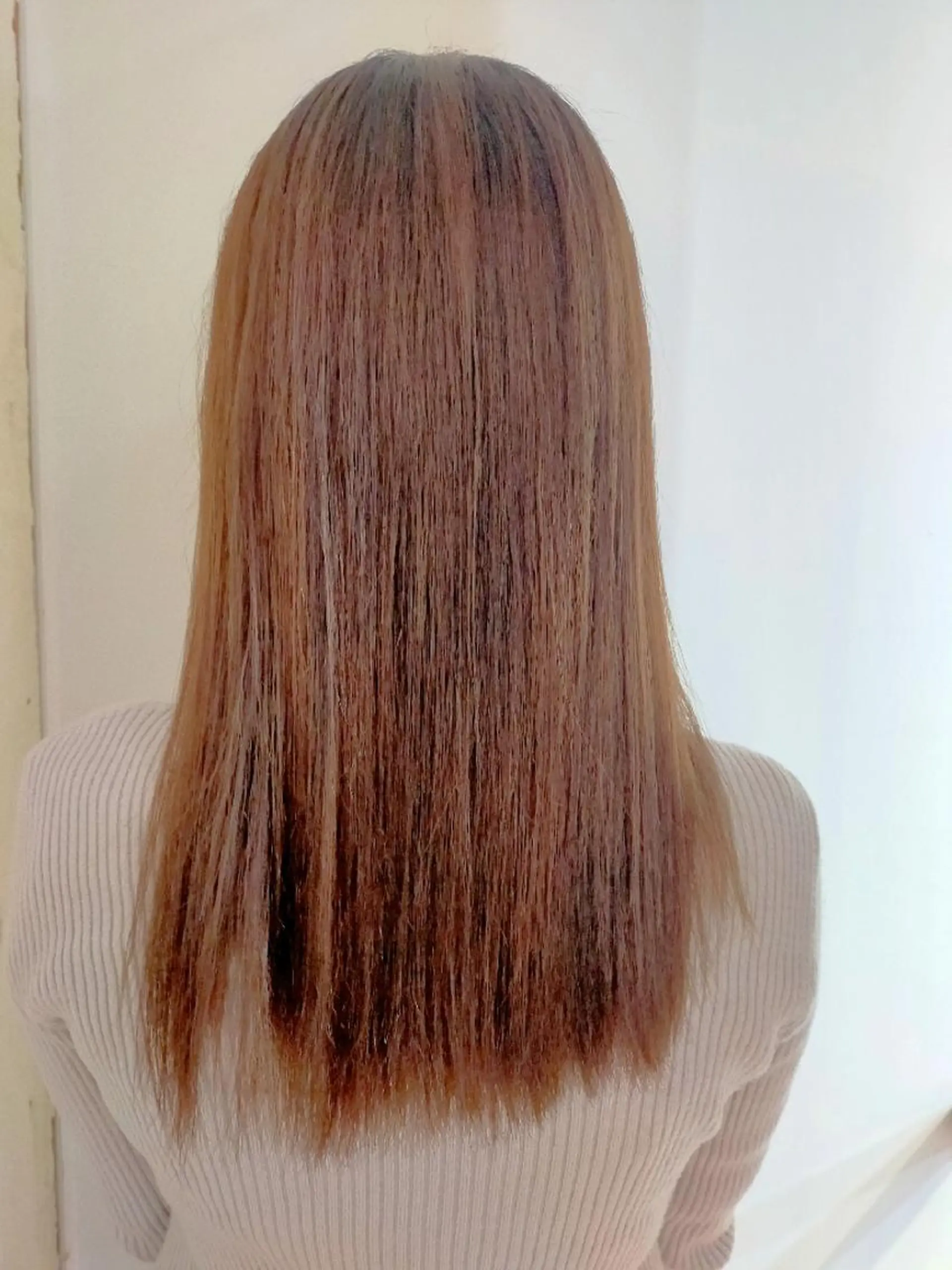 セミロング 酸性ストレート Culumi所属・Culumi クルミ 松井照雄/梅田茶屋町のヘアスタイル