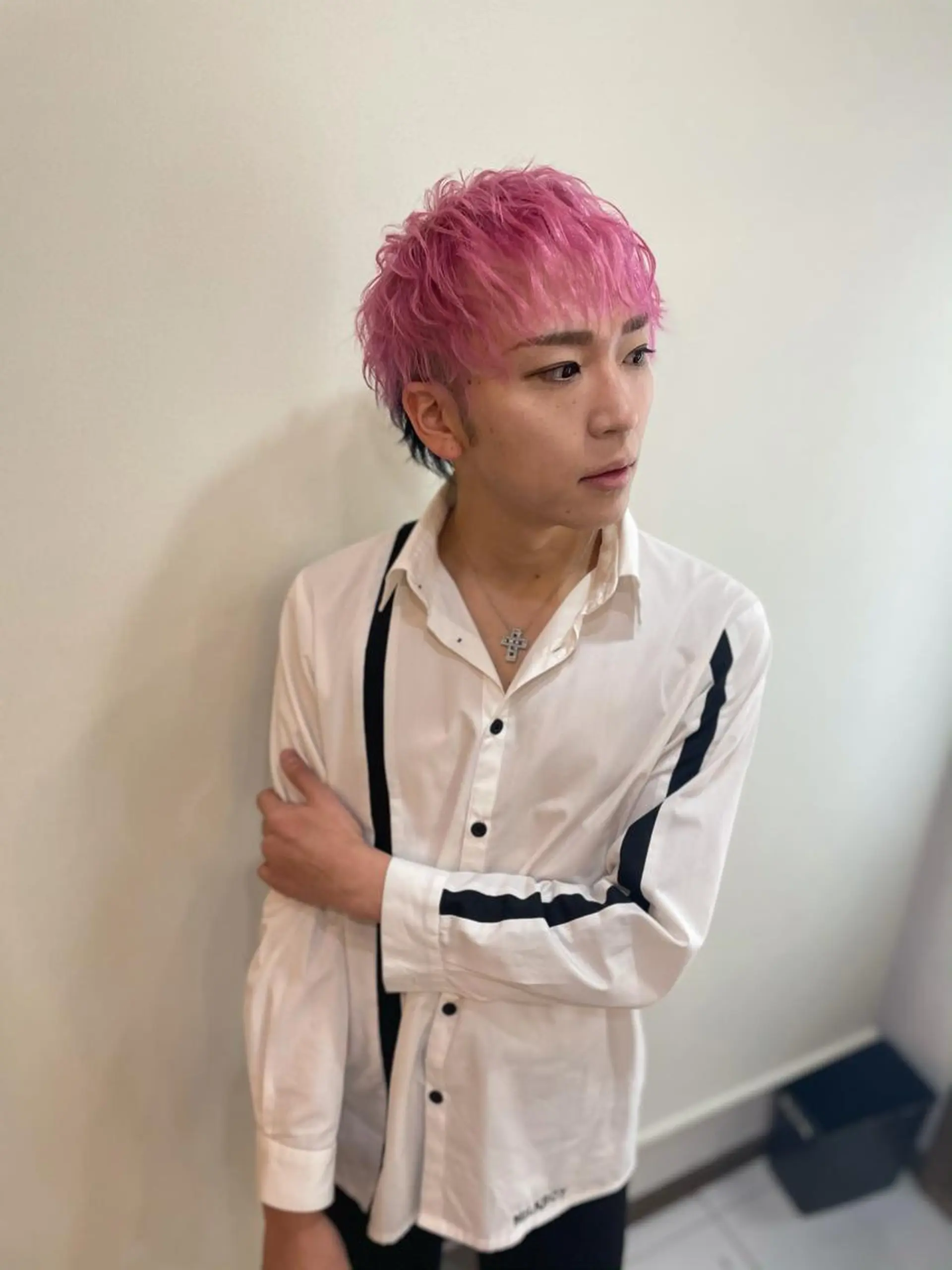 ショート カラー メンズ 🍀アレンジ簡単ヘア ☘️石田万里奈🍀のヘアスタイル