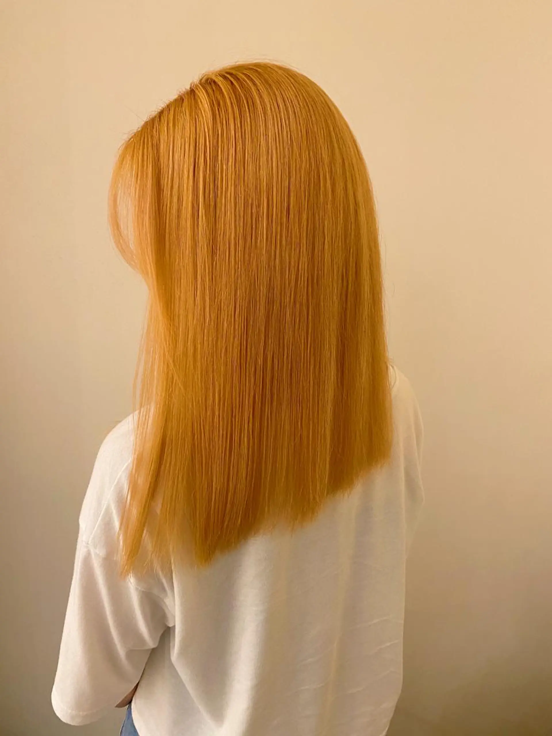 セミロング カラー カット ヘアカラー トリートメント 入江 允のヘアスタイル
