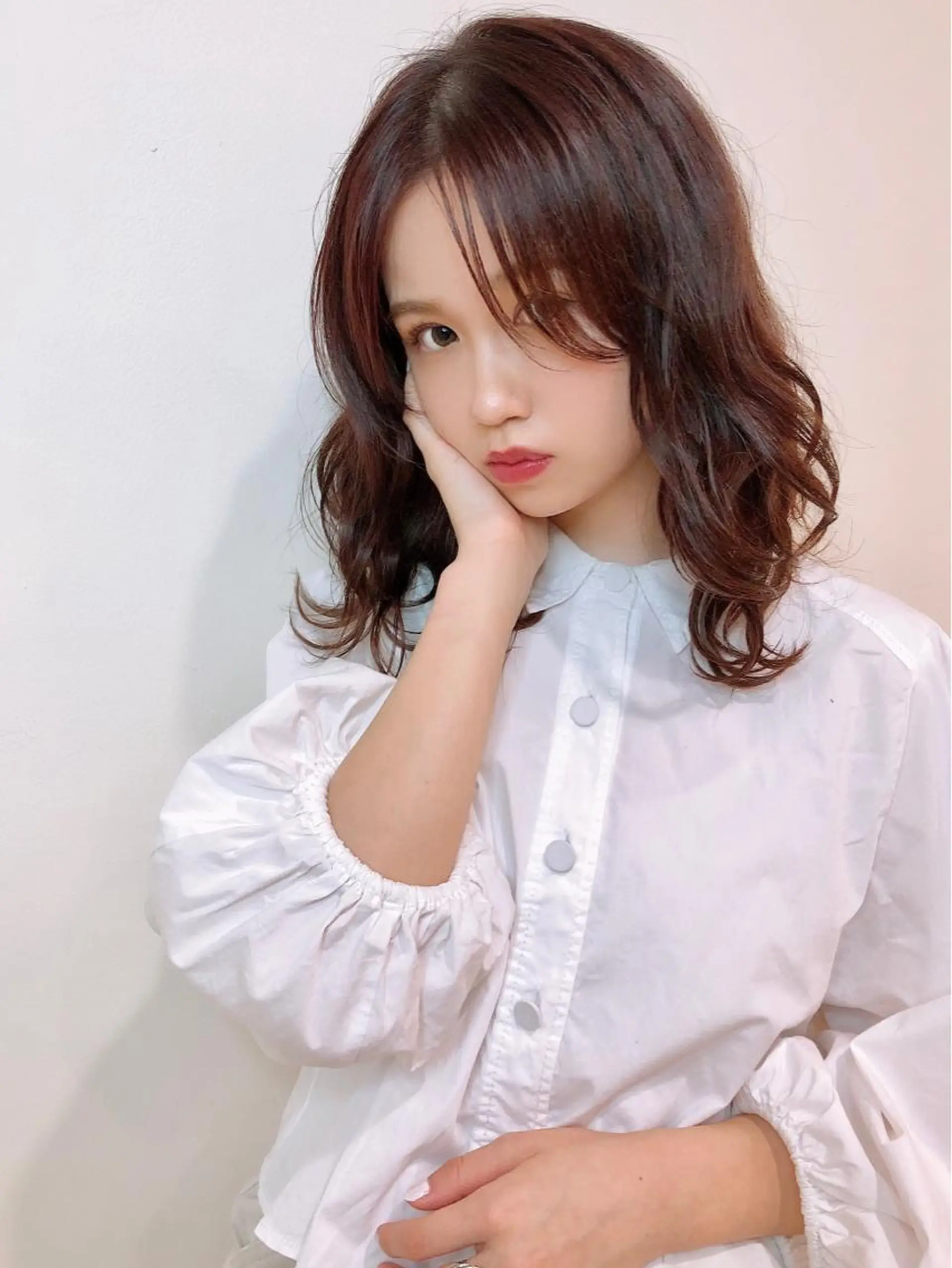 ミディアム カラー パーマ ヘアアレンジ 元町・中華街白髪染めサロン T&um【ティーアンドアム】所属・永野 良一のその他イメージ