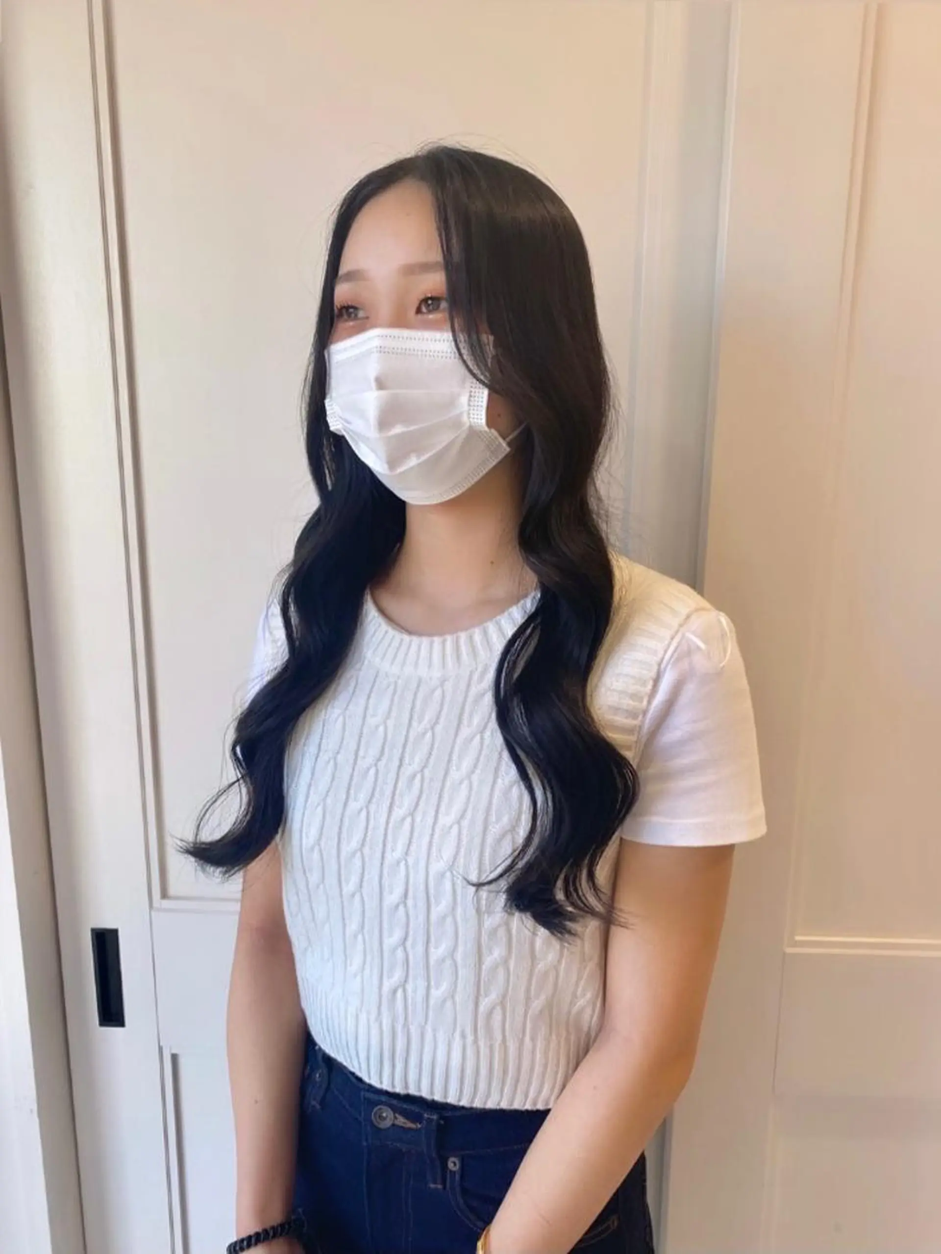 ロング カラー ブリーチ 透明感カラー ブリーチなしカラー Ayuna /透明感カラーのヘアスタイル