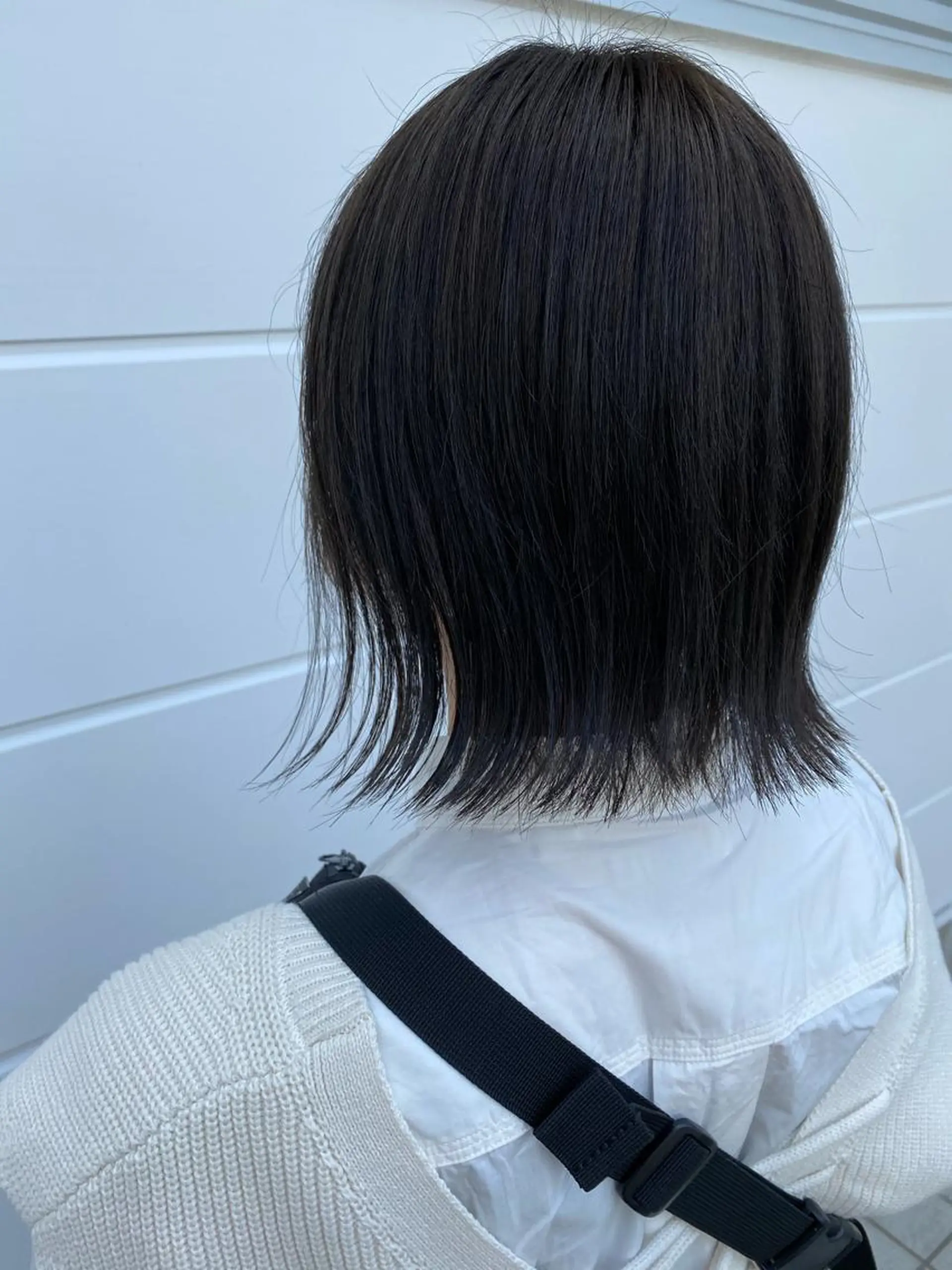 ミディアム カラー 透明感カラー ダークグレー 金沢市/美容師/ 岡島由希美のマツエク・マツパデザイン
