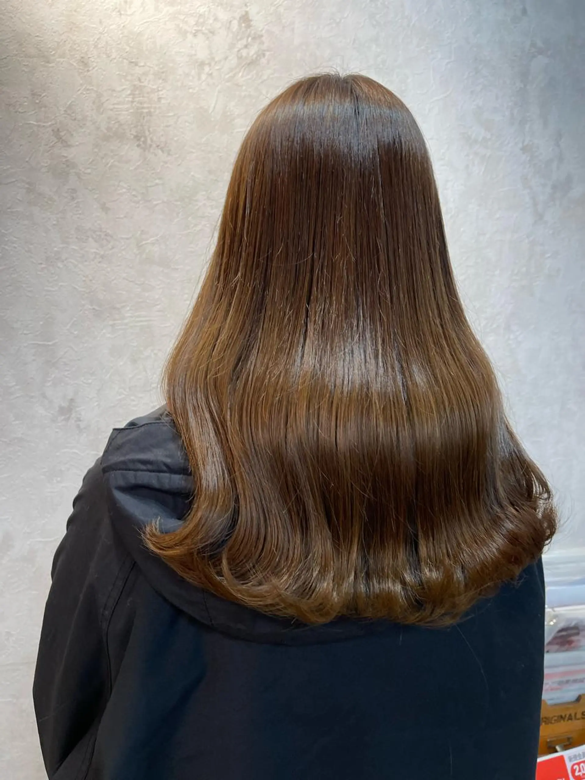 ロング かめい りなのヘアスタイル