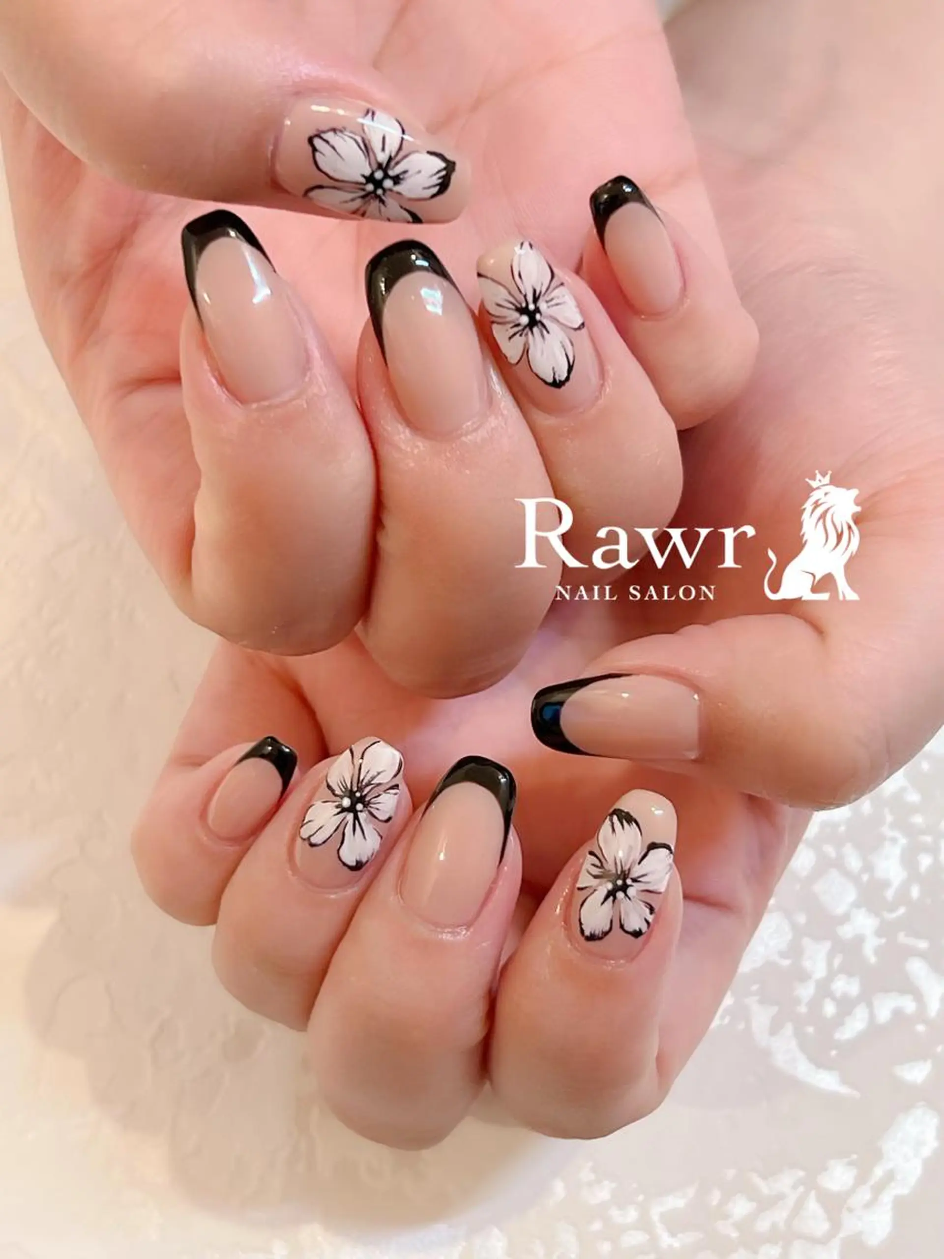 ネイル ハンドネイル Rawr / saoriのネイルデザイン