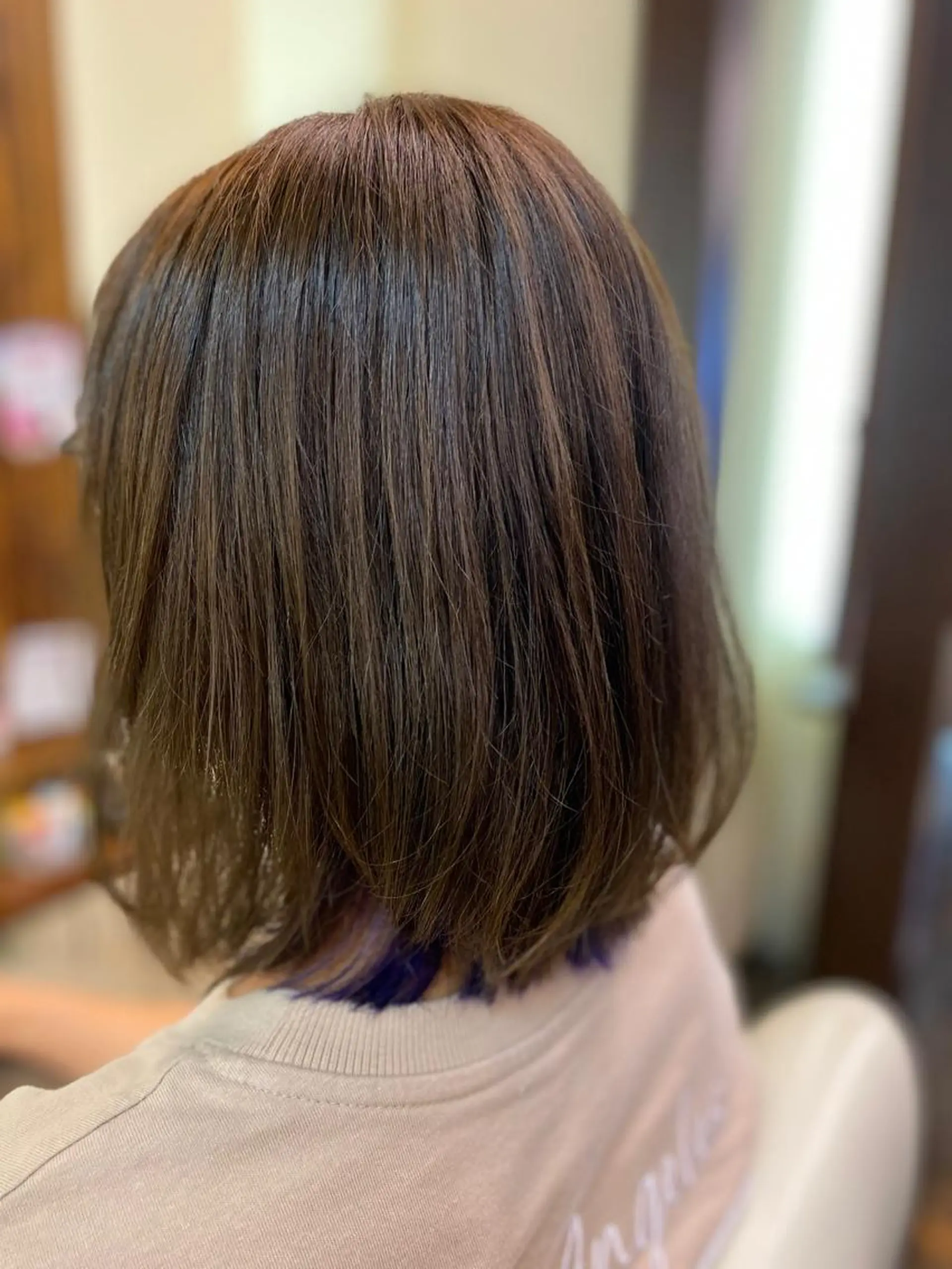 ショート カラー ヘアアレンジ メンズ ヘアカラー トリートメント 加藤 瑠美のヘアスタイル