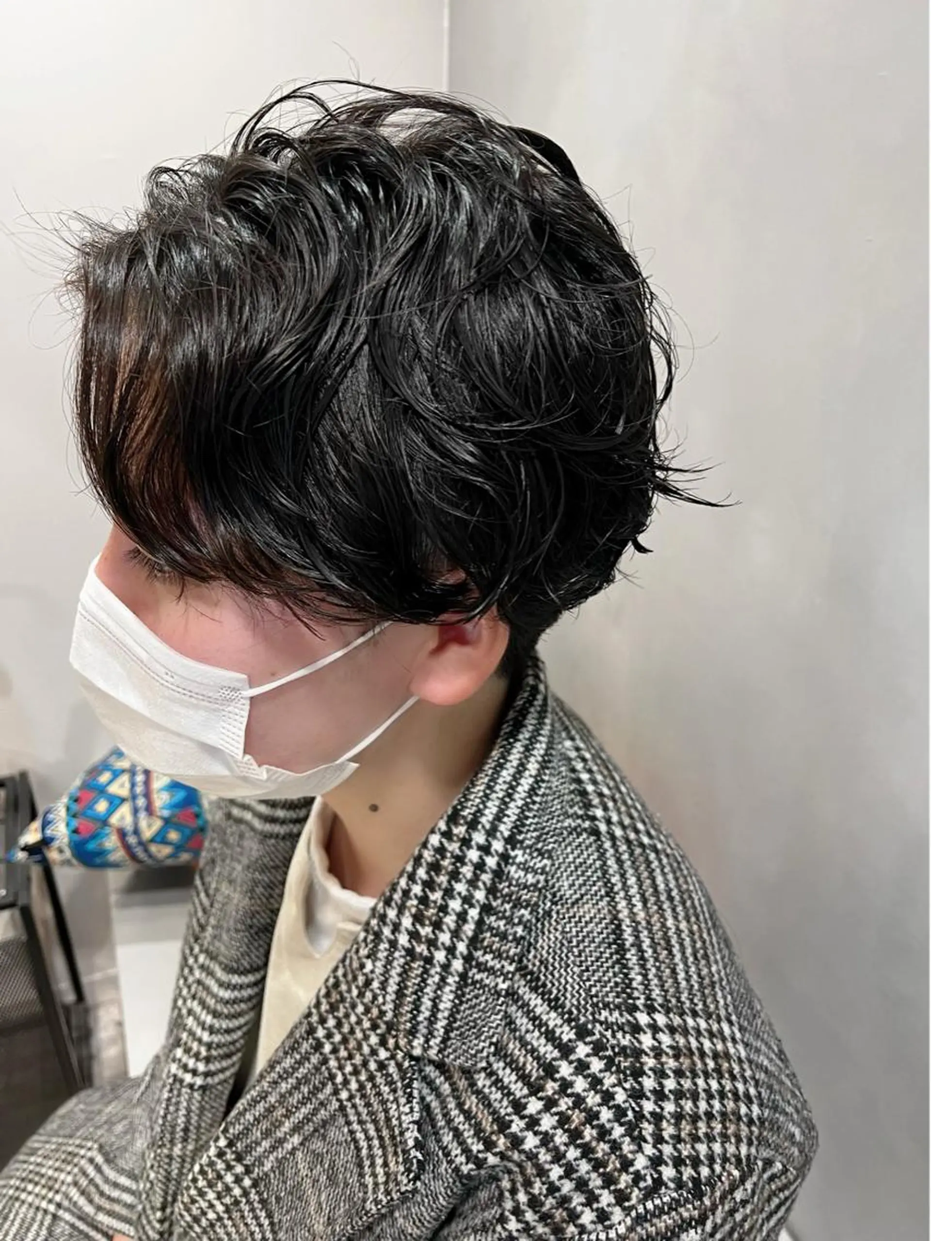 ショート カット パーマ トリートメント モテ髪🌈細矢 森平のヘアスタイル