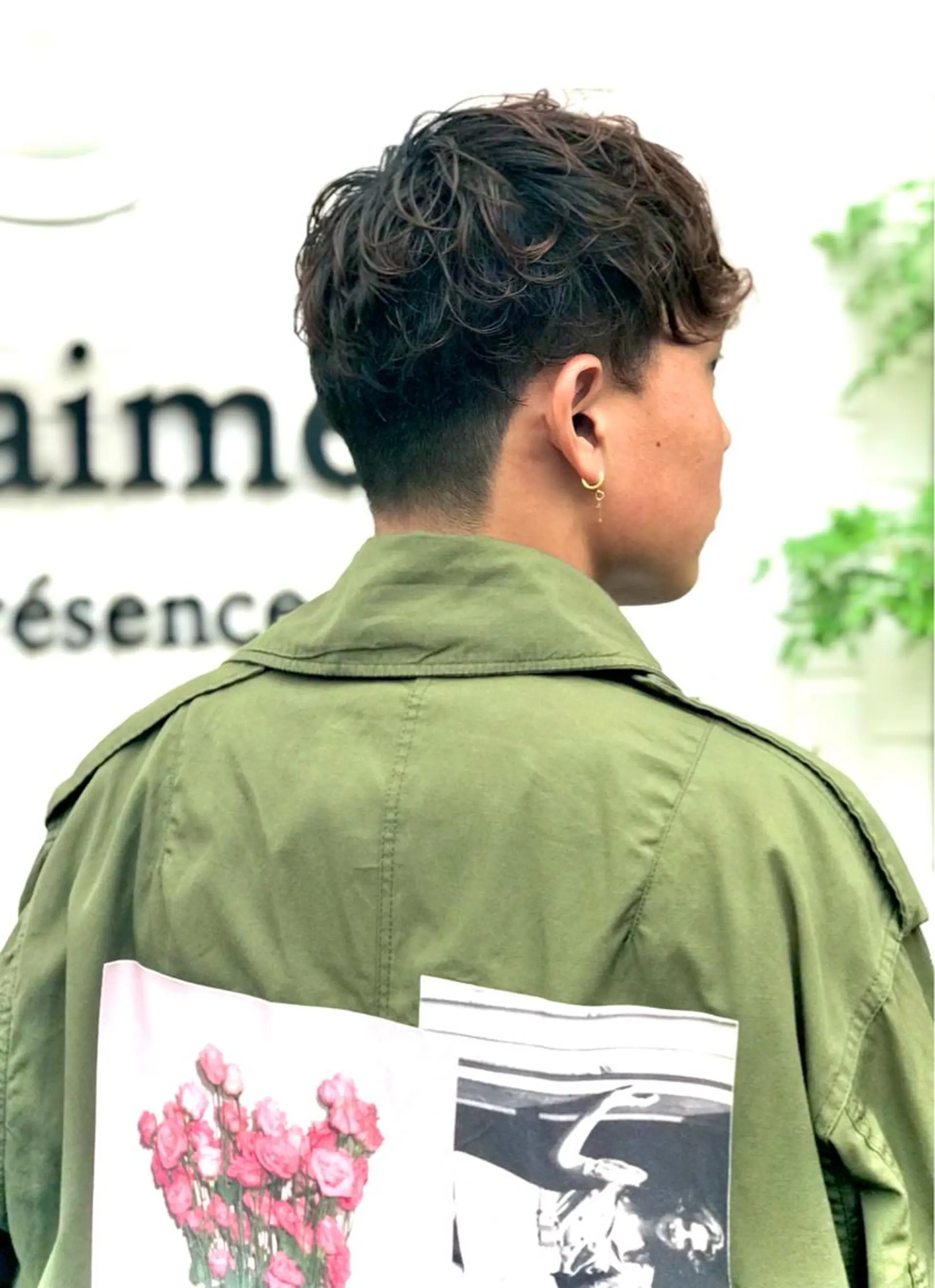 ショート メンズ メンズパーマ ジェム　ラ　プレゼンス所属・横山 ひかりのヘアスタイル