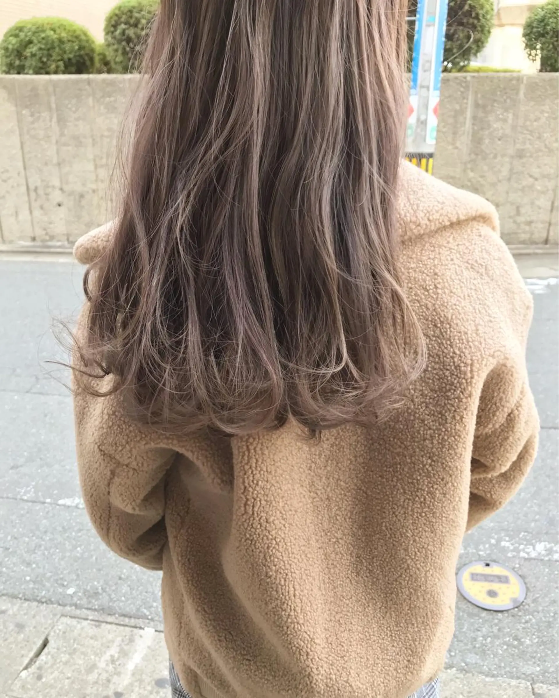 セミロング ヘアカラー トリートメント Musiiik hairのヘアスタイル
