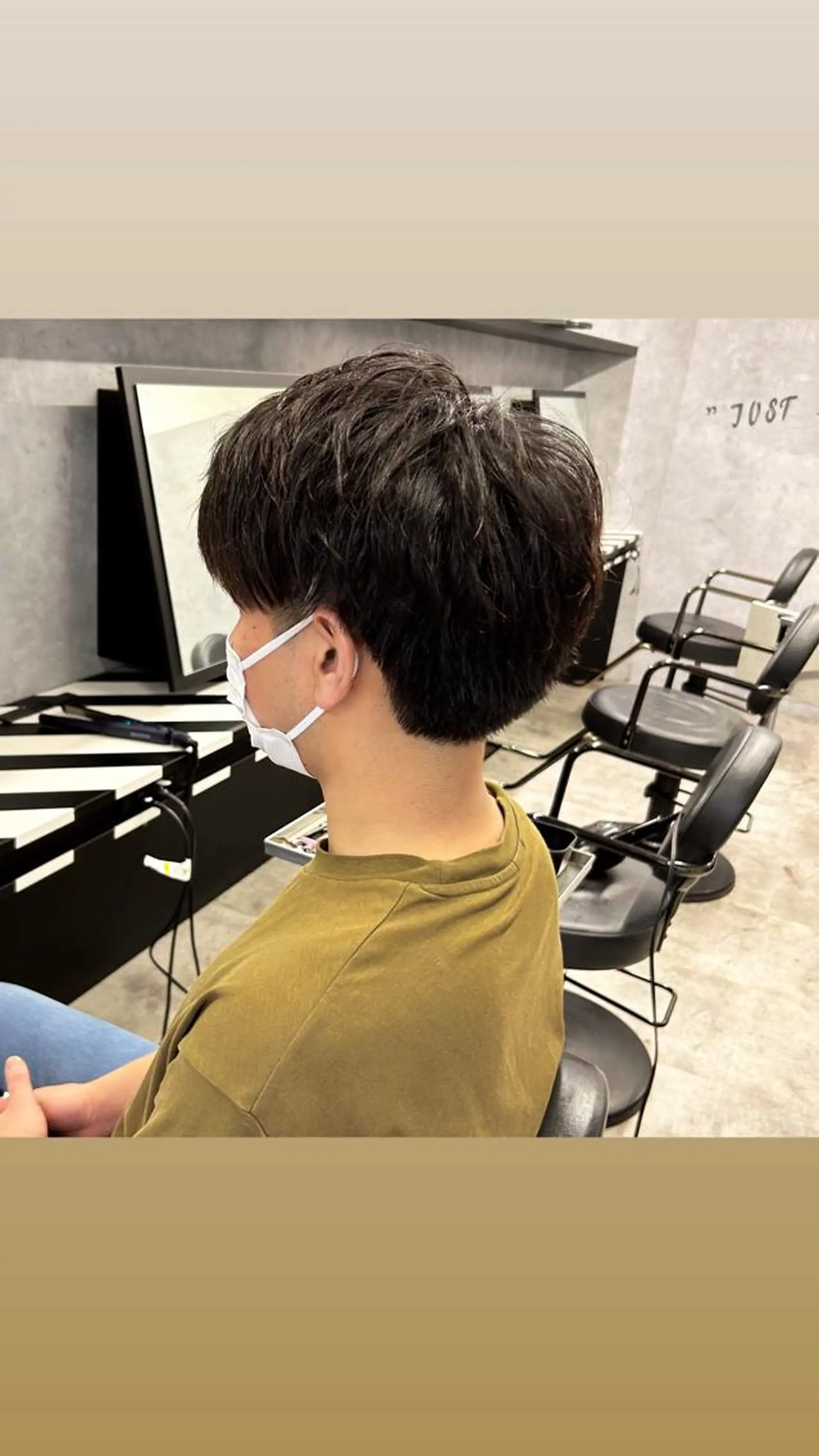 メンズ Hui.所属・縮毛矯正・髪質改善 特化 出納 直起のヘアスタイル