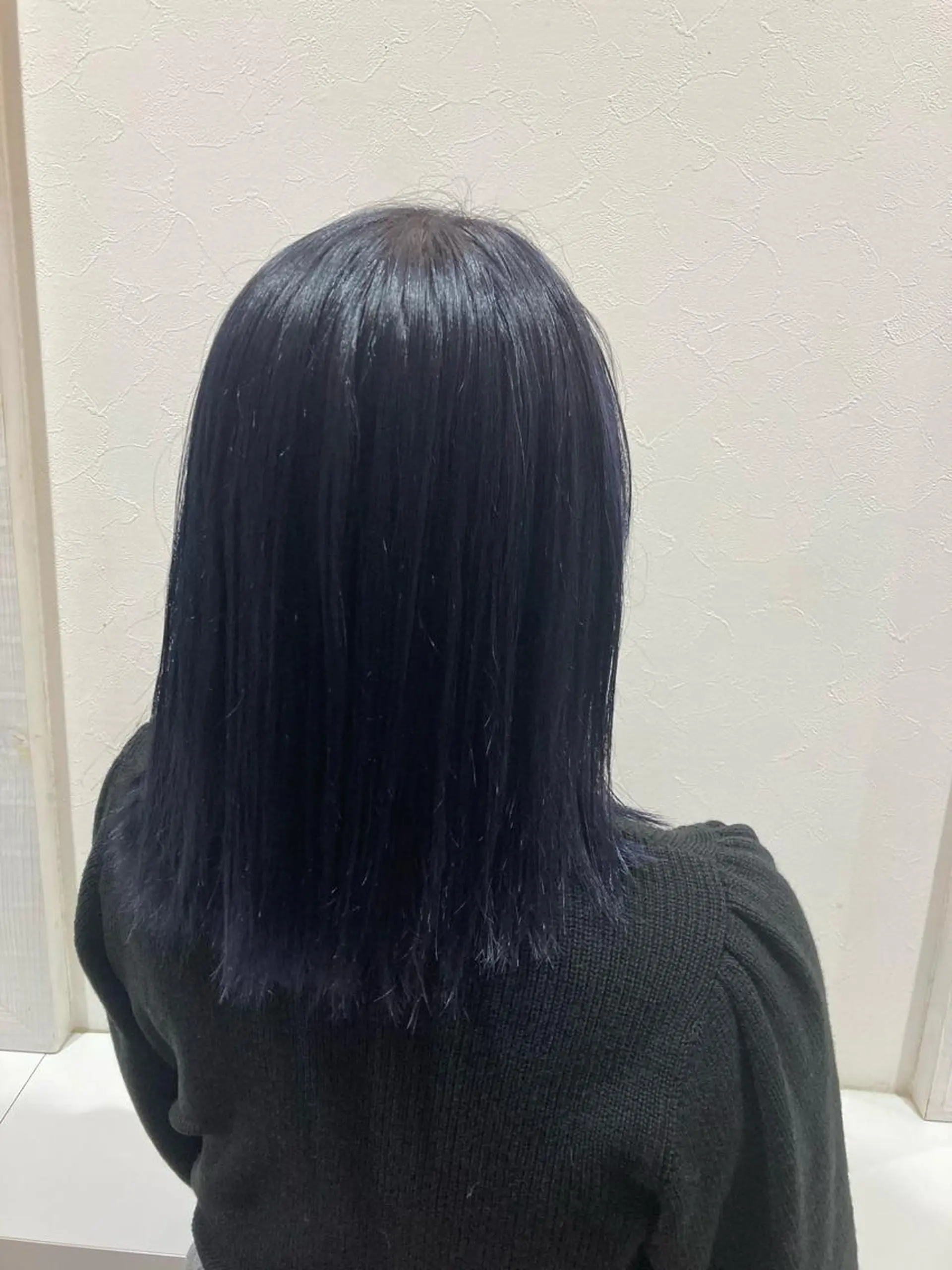 ミディアム カラー ブリーチ ブルーカラー ブルージュ トリートメント カット トリートメント hair salon A 【エース】所属・🫧高鹿汰一髪質改善 /白髪ぼかし🫧のヘアスタイル