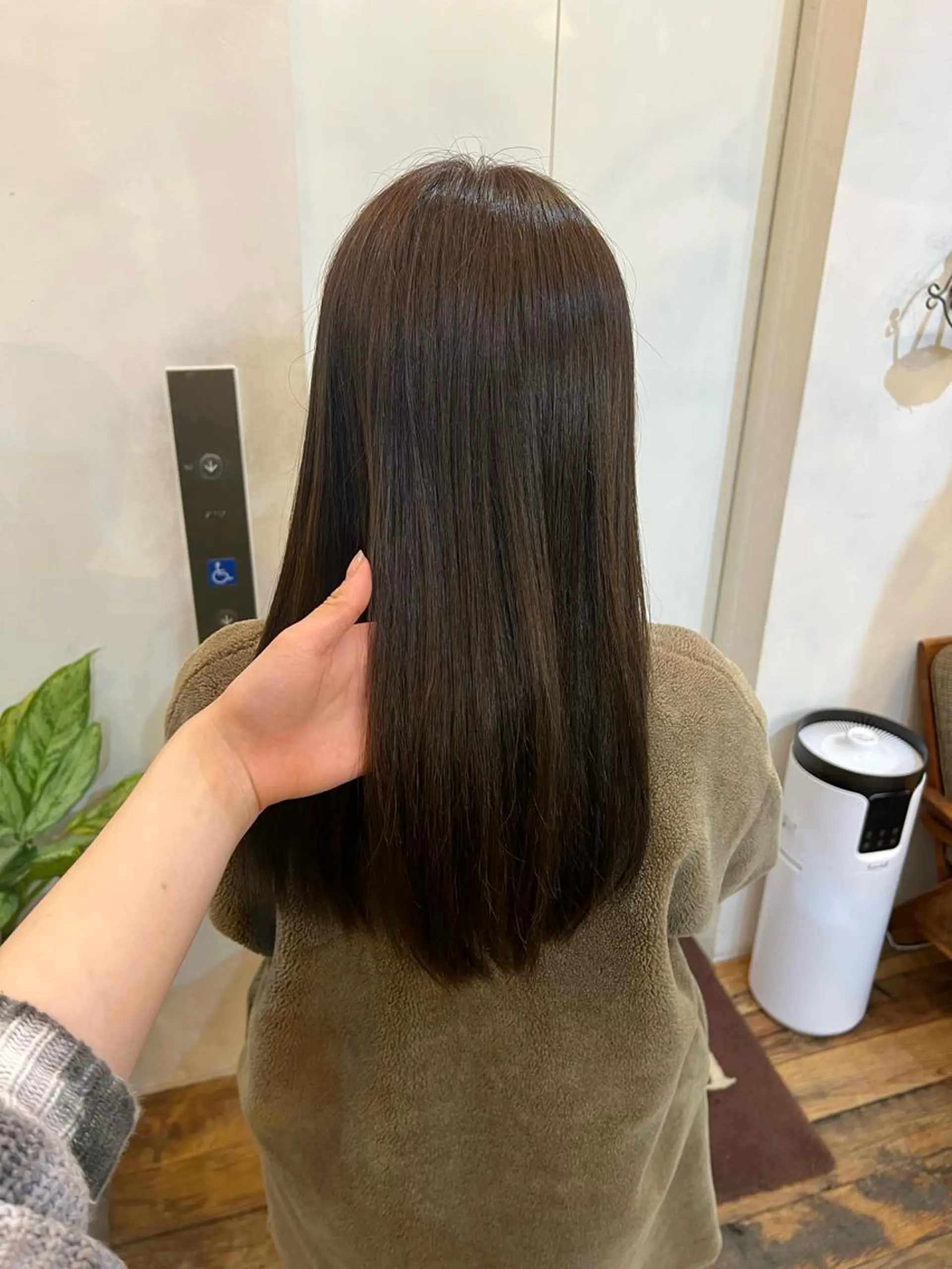 カラー オリーブカラー 【Belle】 MIYUKO🤎のヘアスタイル