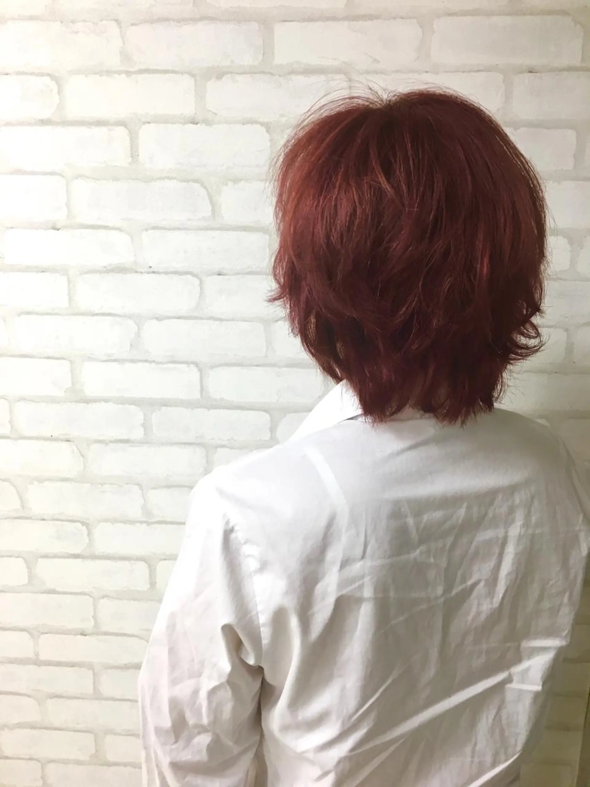 ショート brace 立花のヘアスタイル