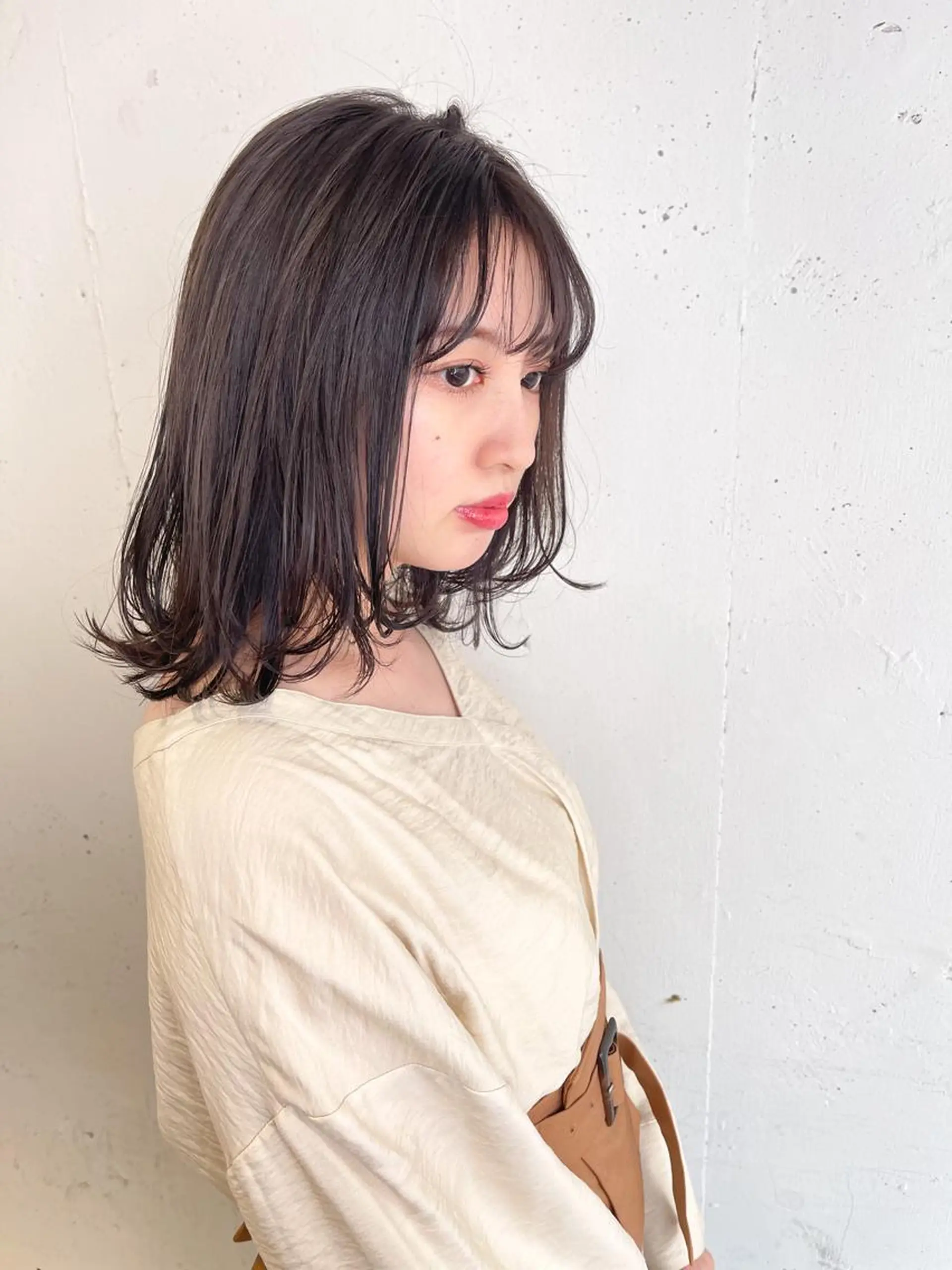 セミロング カラー flammeum 藤枝店所属・RINO 🌙トレンドスタイルのヘアスタイル