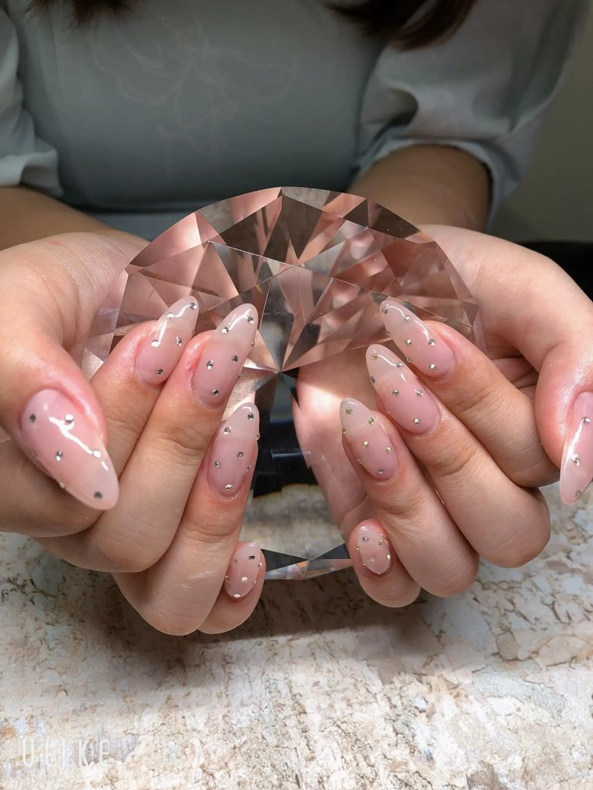 ネイル アートネイル フレンチネイル ジェルネイル グラデーション 韓国ネイル Nail room Bimano所属・Bimano seica♡+°のネイルデザイン