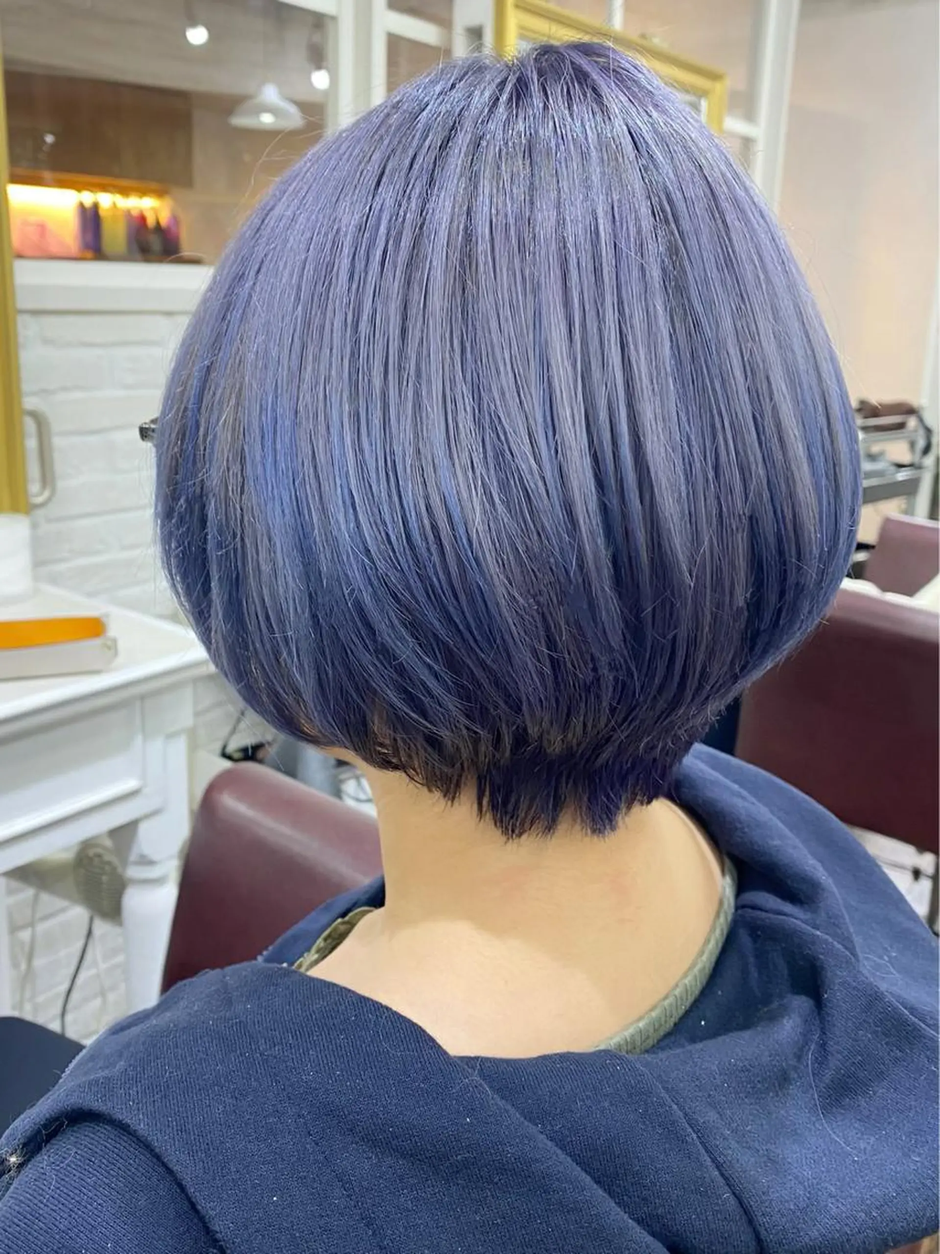 ショート ボブ カット ヘアカラー トリートメント ヘアリゾート粋　新宿三丁目本店所属・前地 麻衣のヘアスタイル