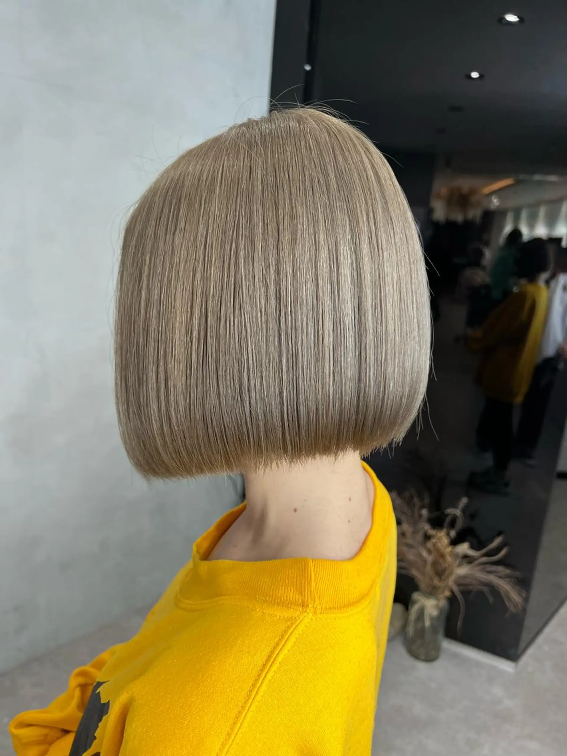 ショート カラー ヘアカラー トリートメント Lond strada 心斎橋所属・🍀小川大輔🍀 ボブ/ブリーチ🥇のヘアスタイル