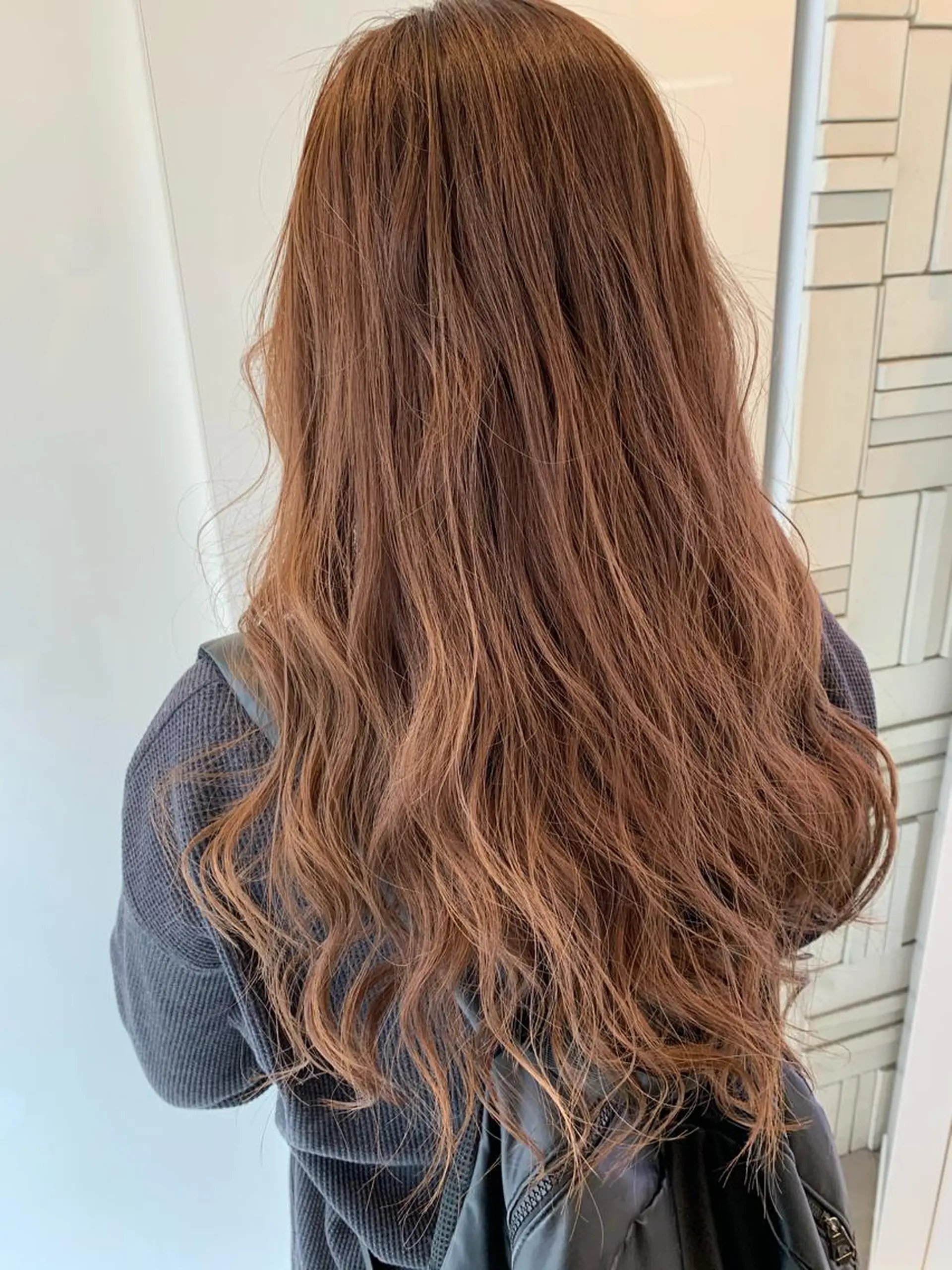 ロング カラー ヘアカラー トリートメント 美髪形成！色素改善！ 秋田　和輝のヘアスタイル