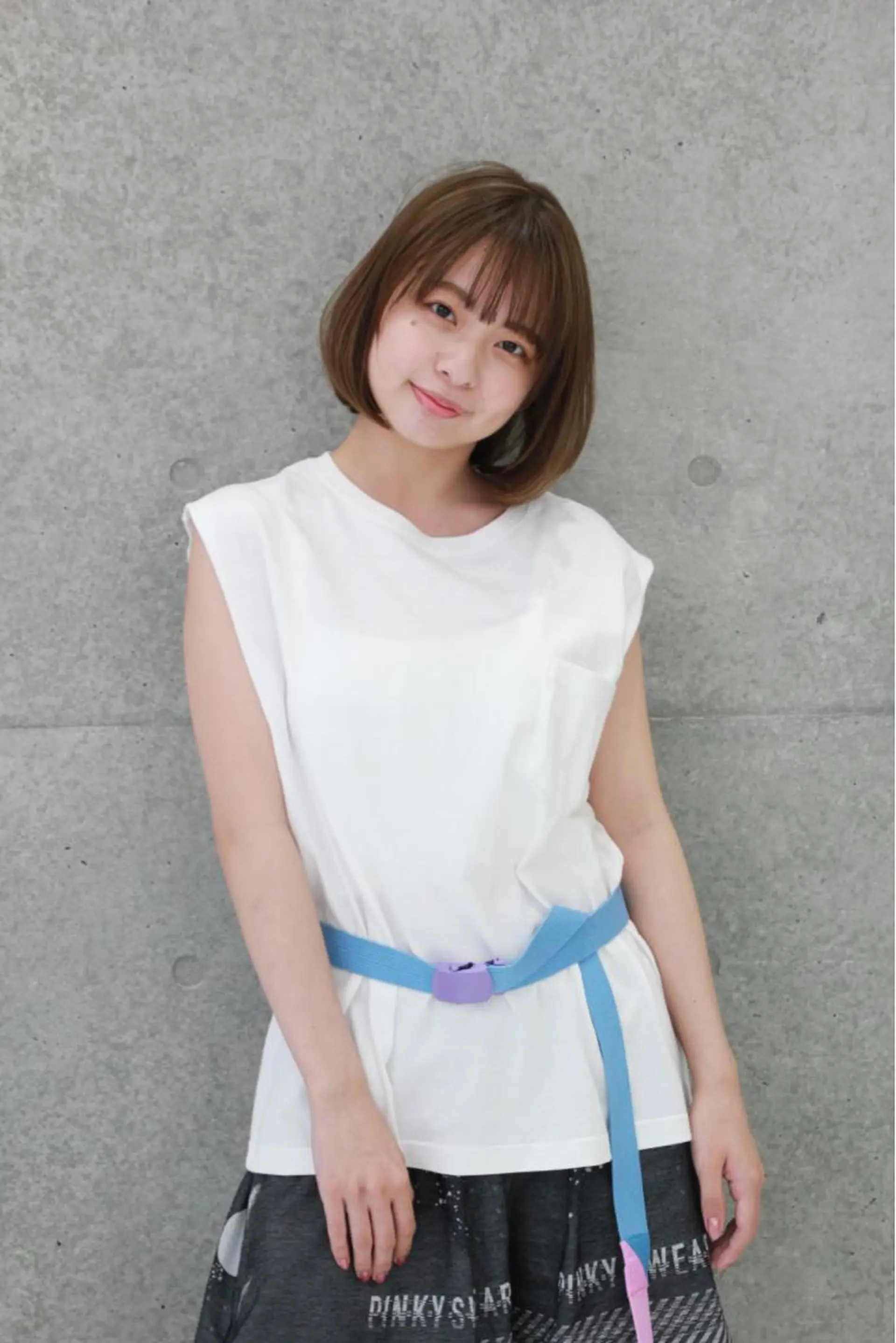 ミディアム カラー ヘアカラー トリートメント CoCooN satoshiのヘアスタイル