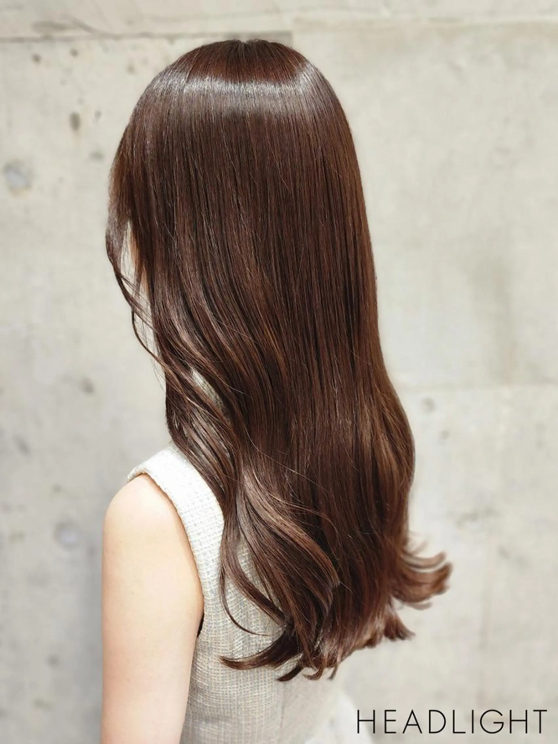 ミディアム カラー いしい みなみのヘアスタイル